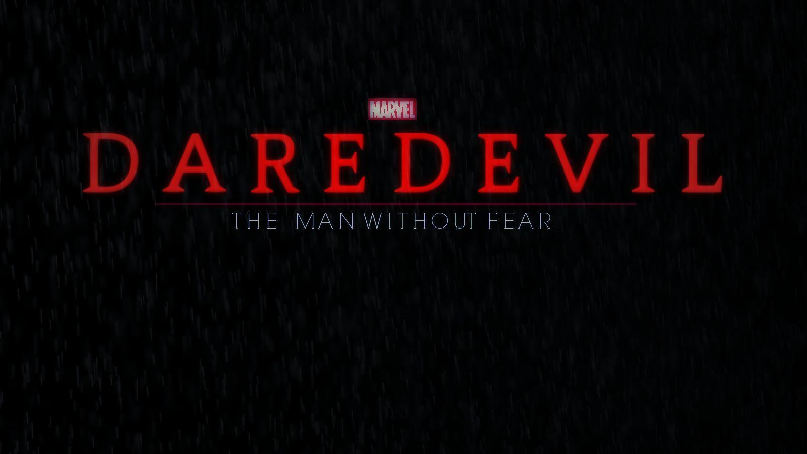 Marvel's Daredevil The Man Without Fear Logo 2015