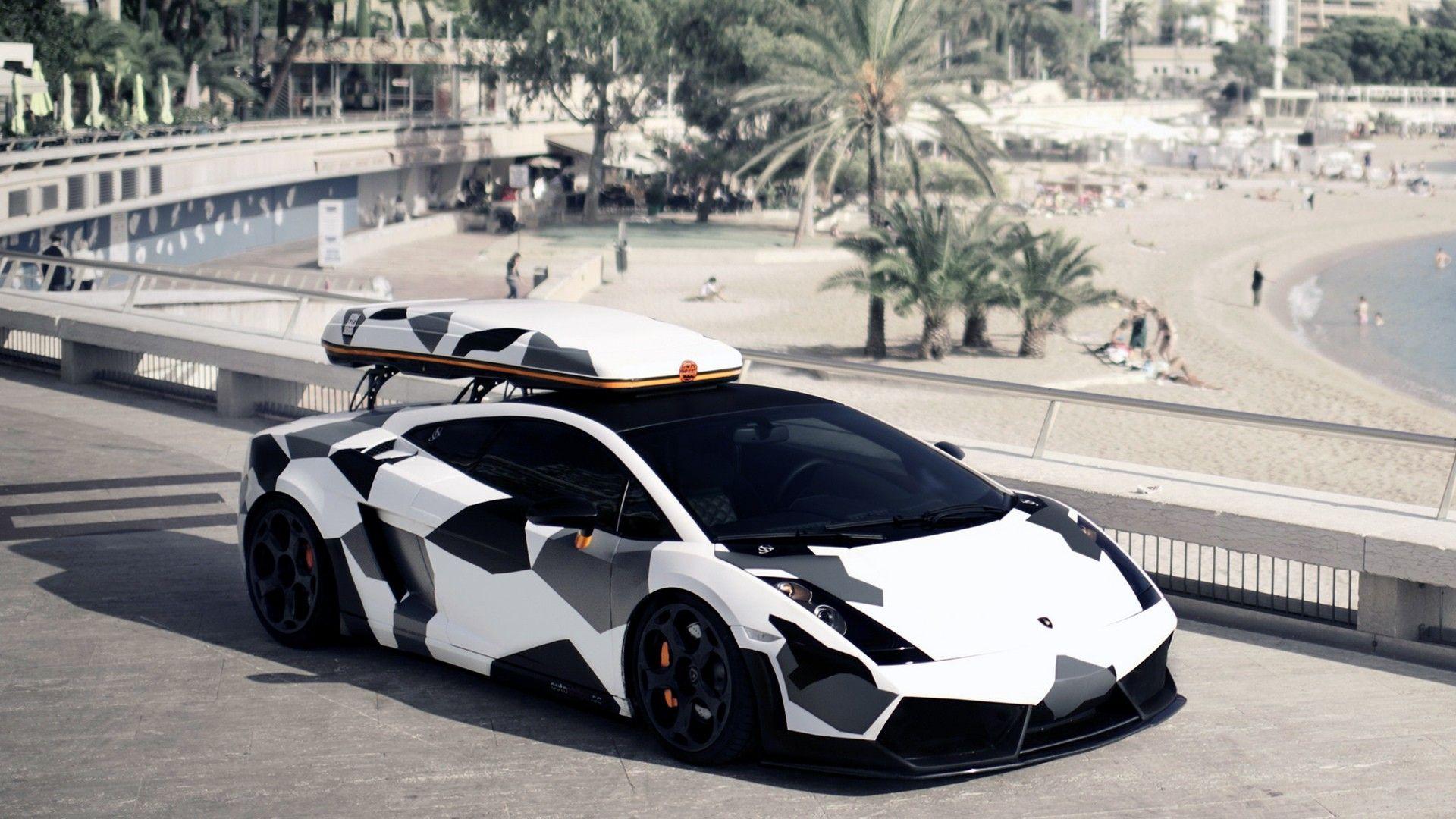 Jon Olsson's Lamborghini Gallardo desktop PC and Mac wallpaper