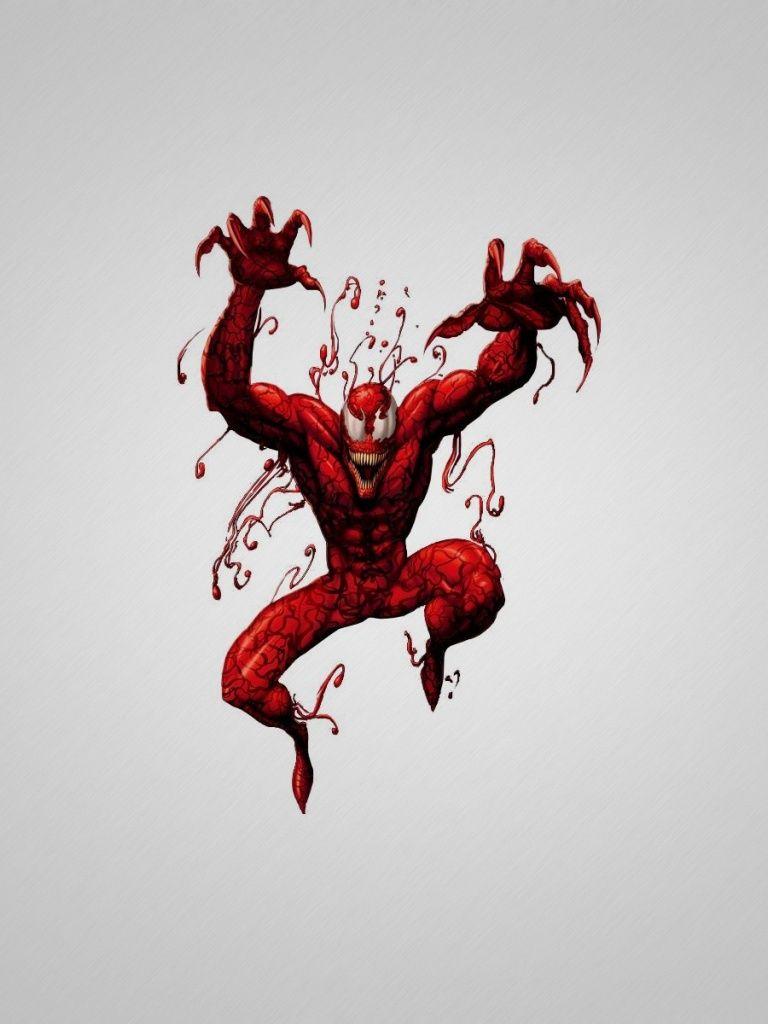 Spider Man Carnage Illustration IPad Mini Wallpaper