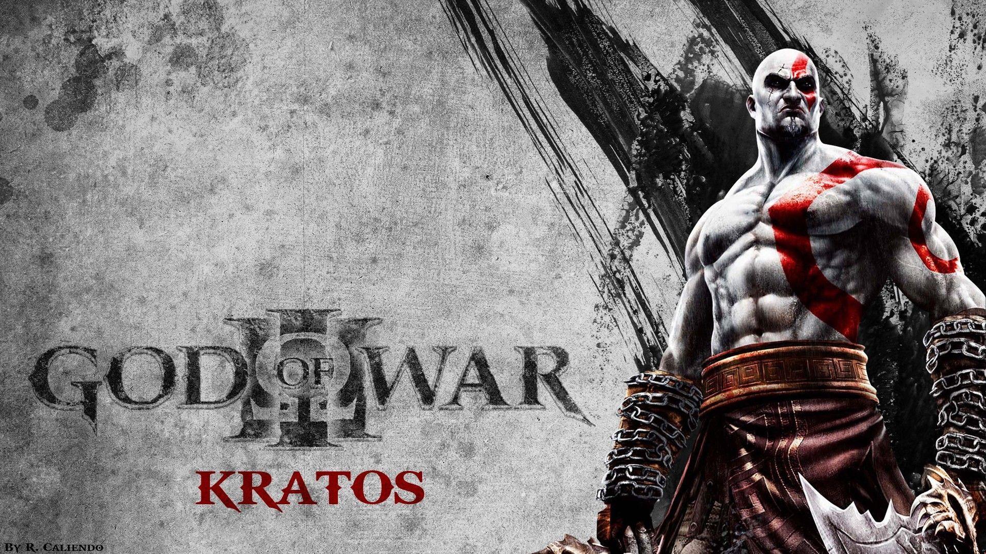 God Of War 3 Kratos Wallpaper Full HD rR. Kratos