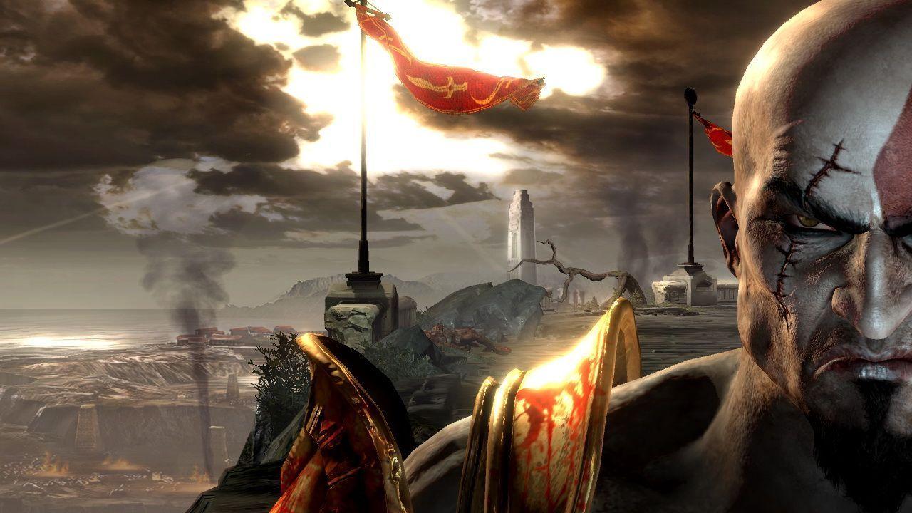God of War 3 HD desktop wallpaper, Widescreen, High Definition