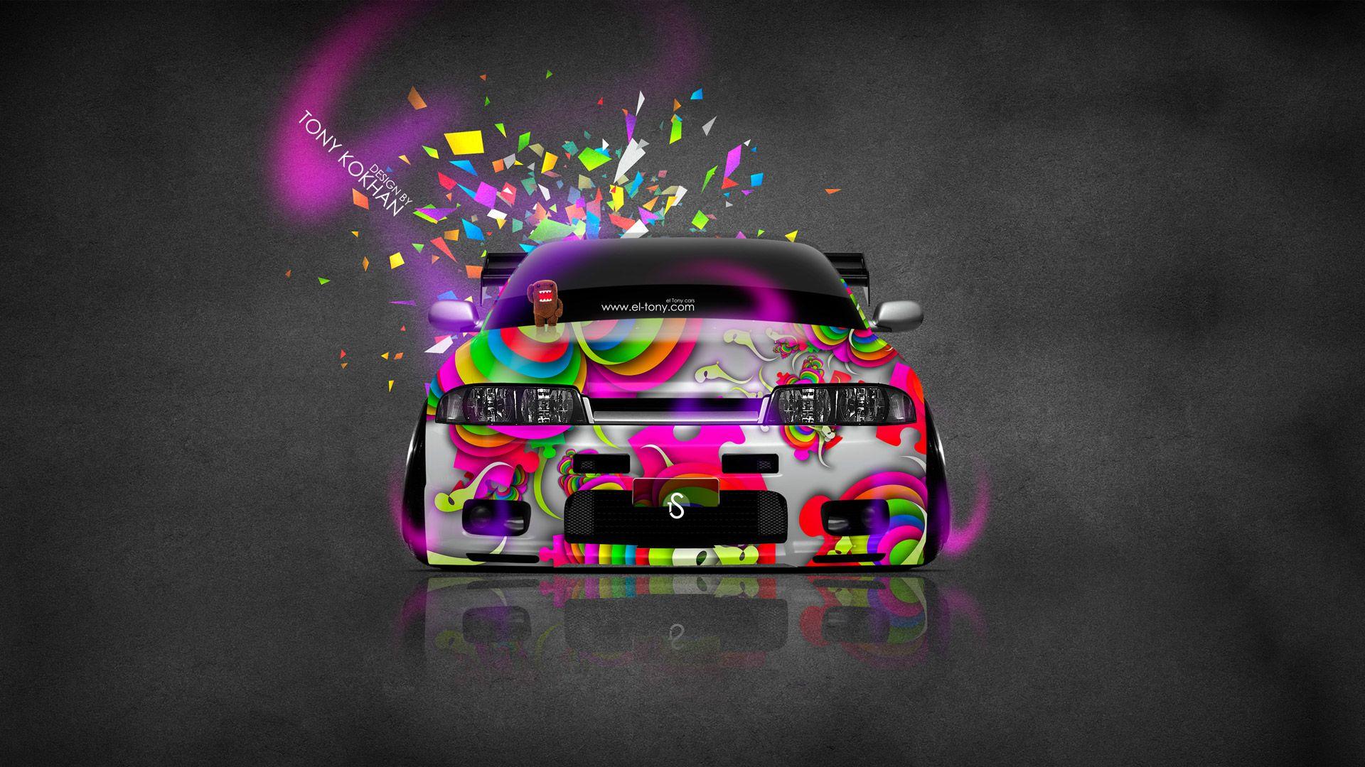 Nissan Skyline GTR R33 JDM Domo Kun Toy Car 2014