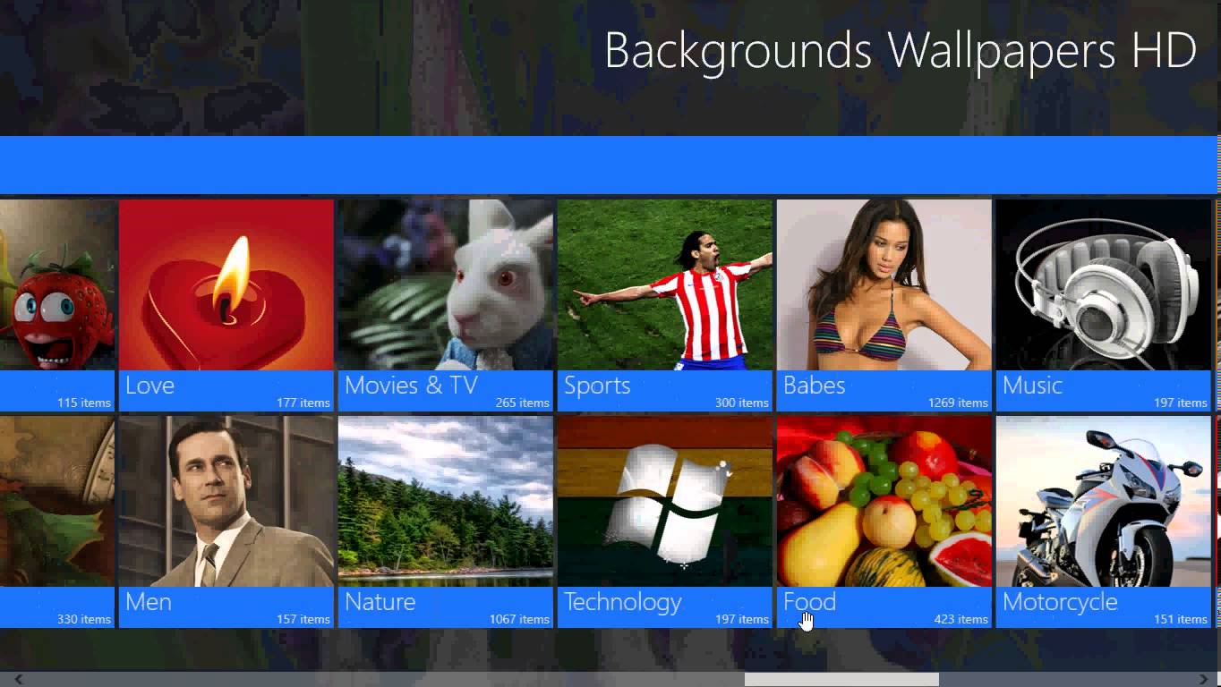 Windows 8.1 background wallpaper HD app review