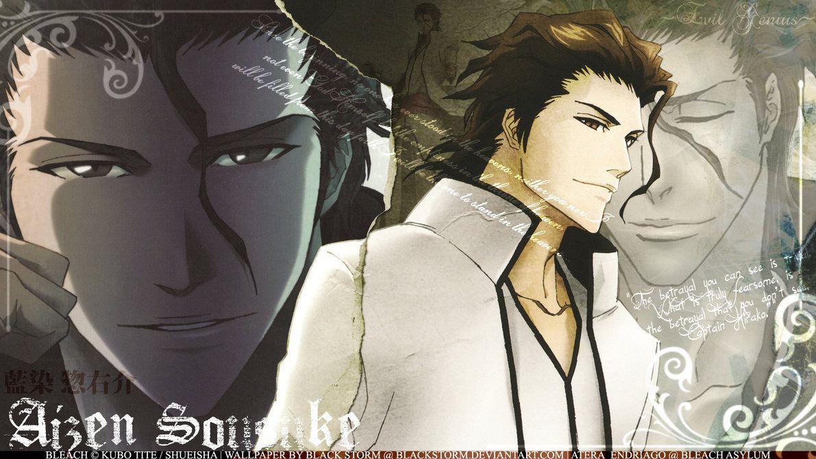 WALLPAPER: Aizen Sousuke