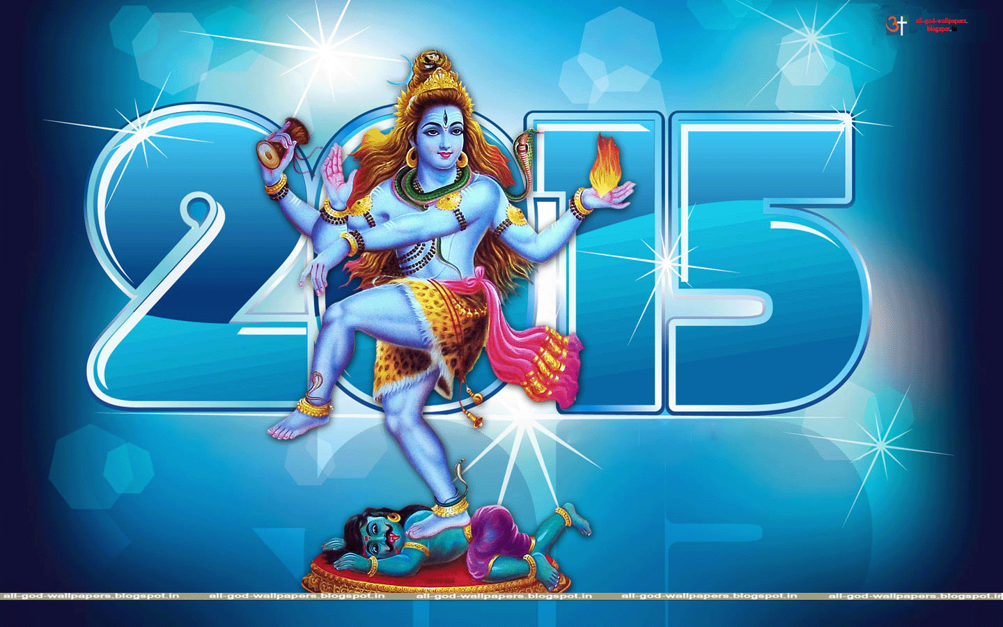 New Year God 3D Wallpapers