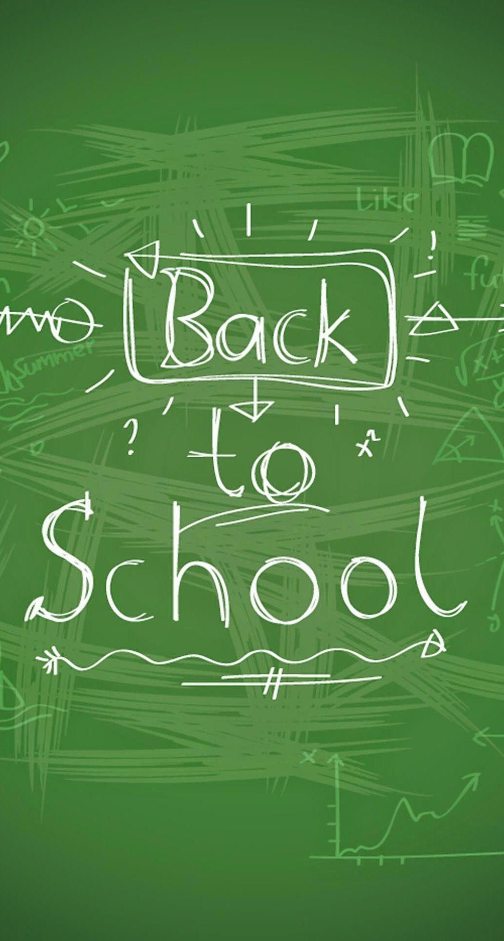 Back To School Handwriting iPhone 6 Plus HD Wallpaper