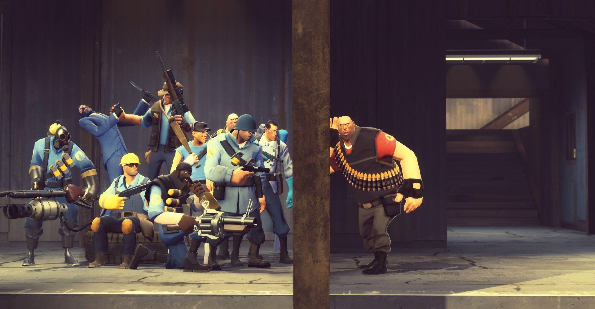 Garrys Mod Half Life 2 Team Fortress Wallpaper