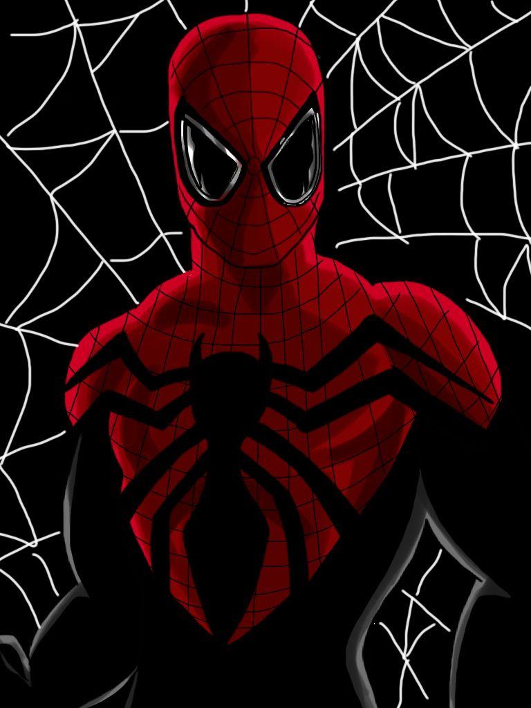 Superior spider man full digital art new suit