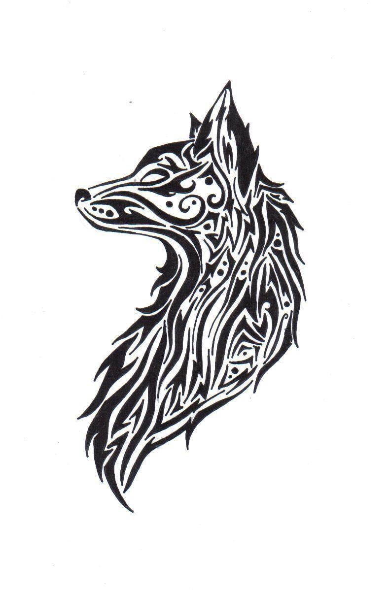 tattoo ideas. Tribal wolf