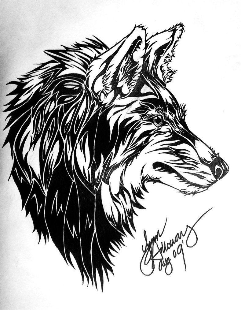 Tribal Wolf