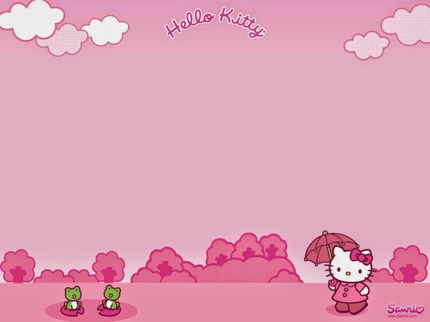 Backgrounds Pink Hello Kitty - Wallpaper Cave