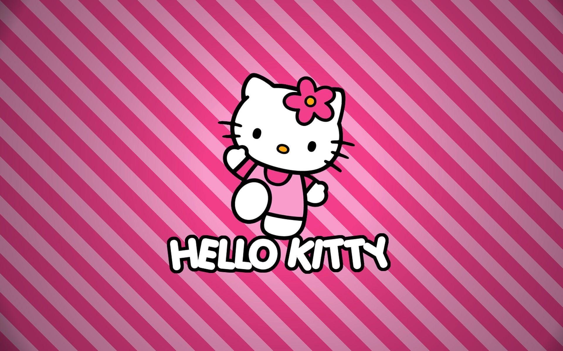 Pink Hello Kitty Wallpaper