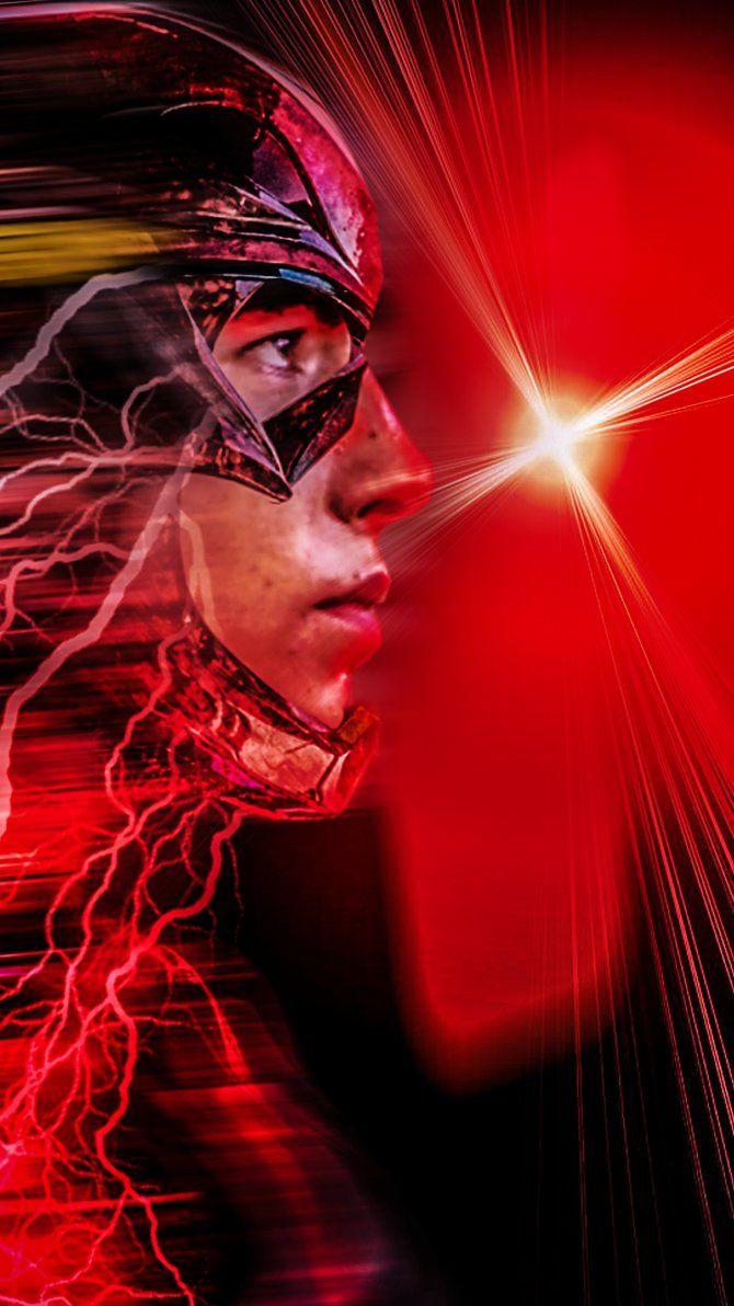 Ezra Miller Flash IPhone Wallpaper By Spider Maguire