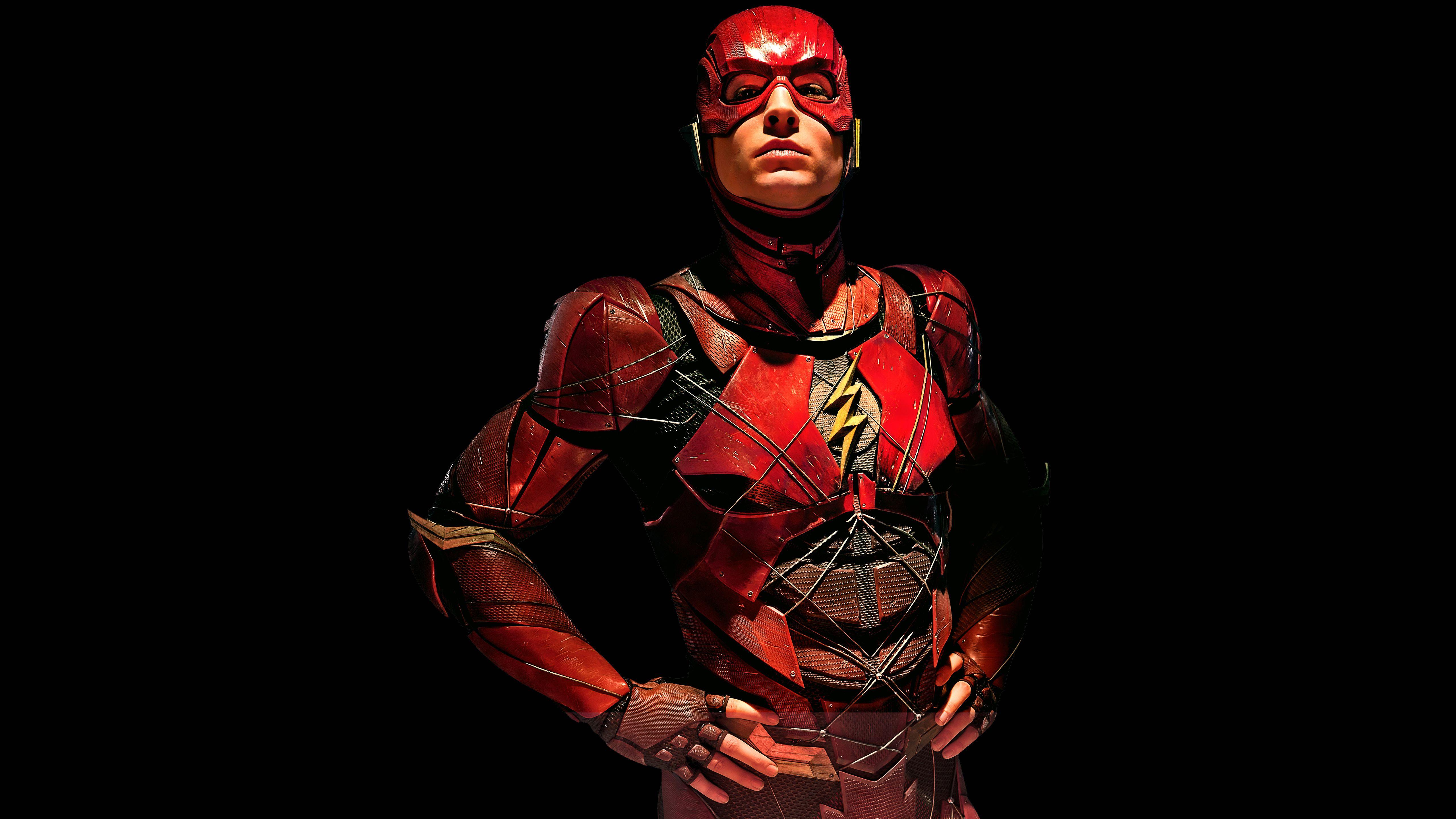 Wallpaper The Flash, Ezra Miller, Justice League, 4K, 8K