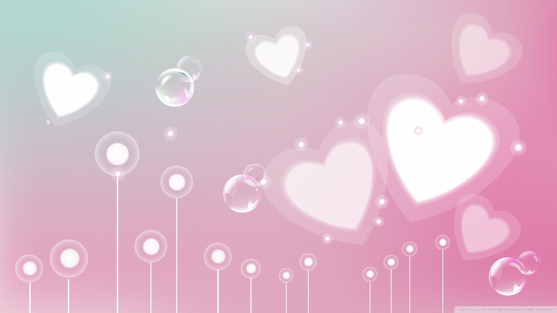 Pastel Valentine Hearts ❤ 4K HD Desktop Wallpaper for 4K Ultra HD