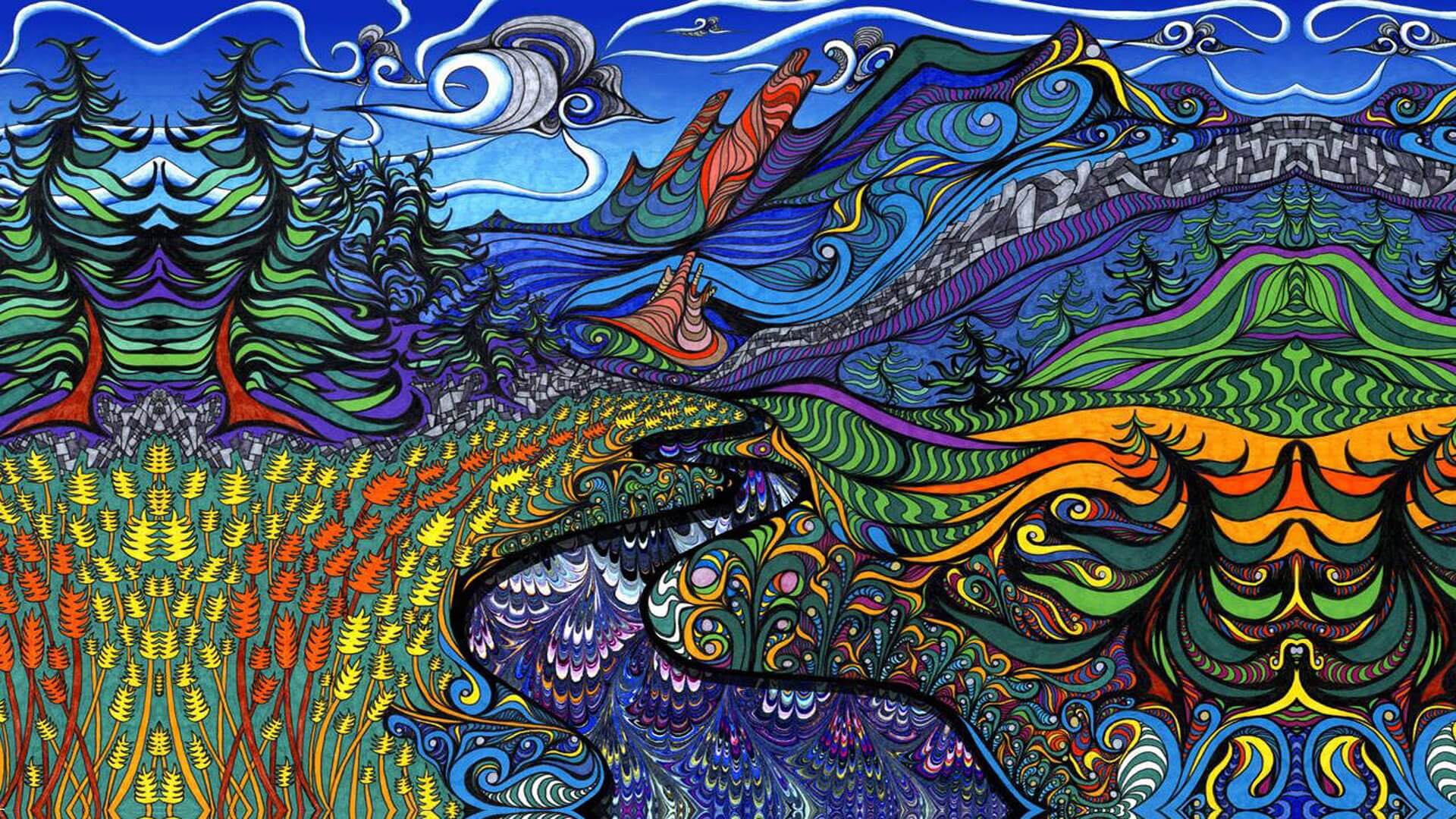 Best Psychedelic Trippy Wallpaper for iPhone, Android & Desktop