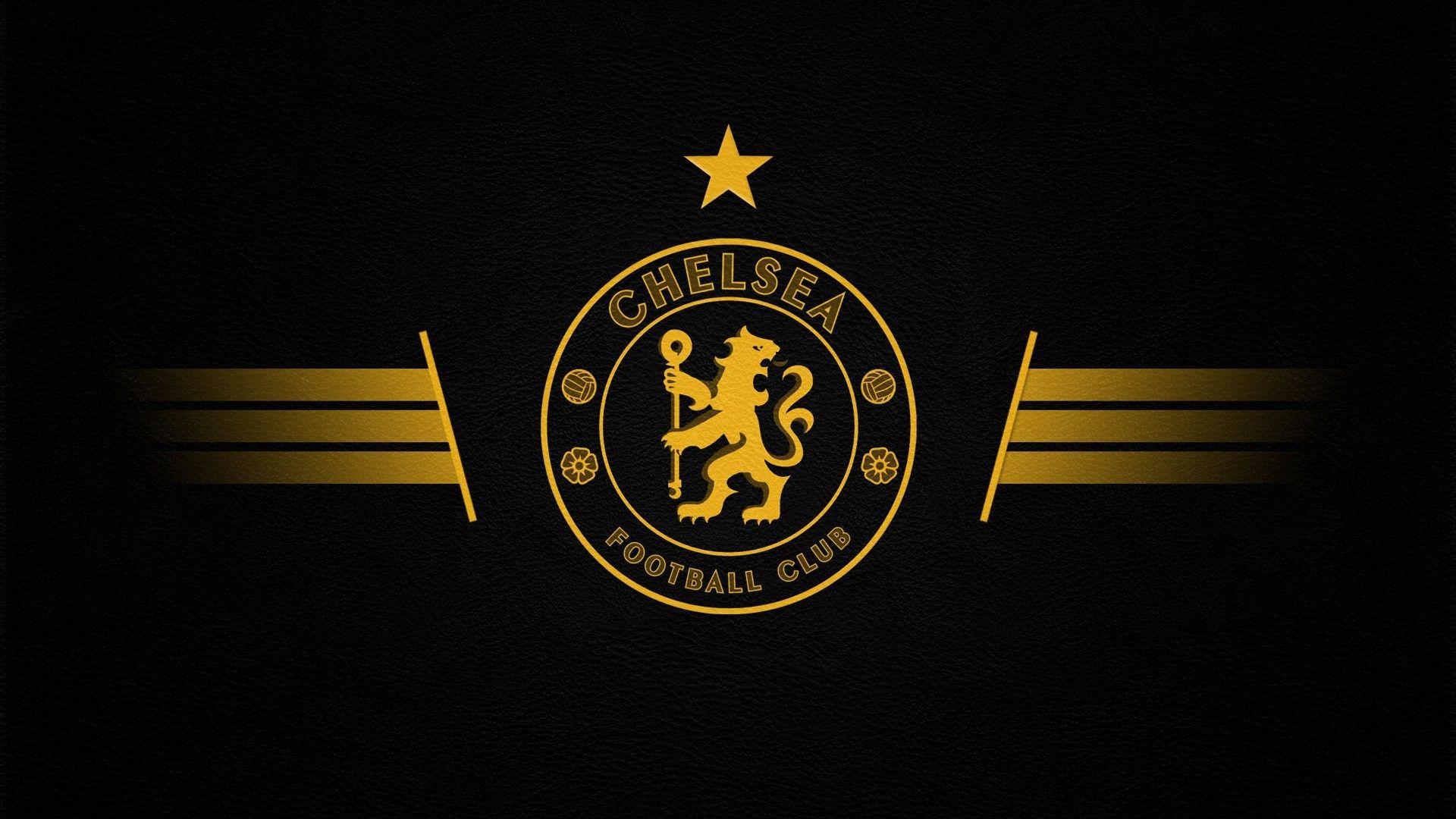 Gold Chelsea Logo Black Wallpaper Sport HD Fre Wallpaper