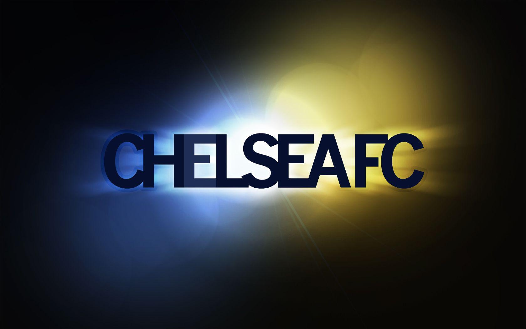 Brand new Chelsea FC Custom logo Picture Screen HD Background