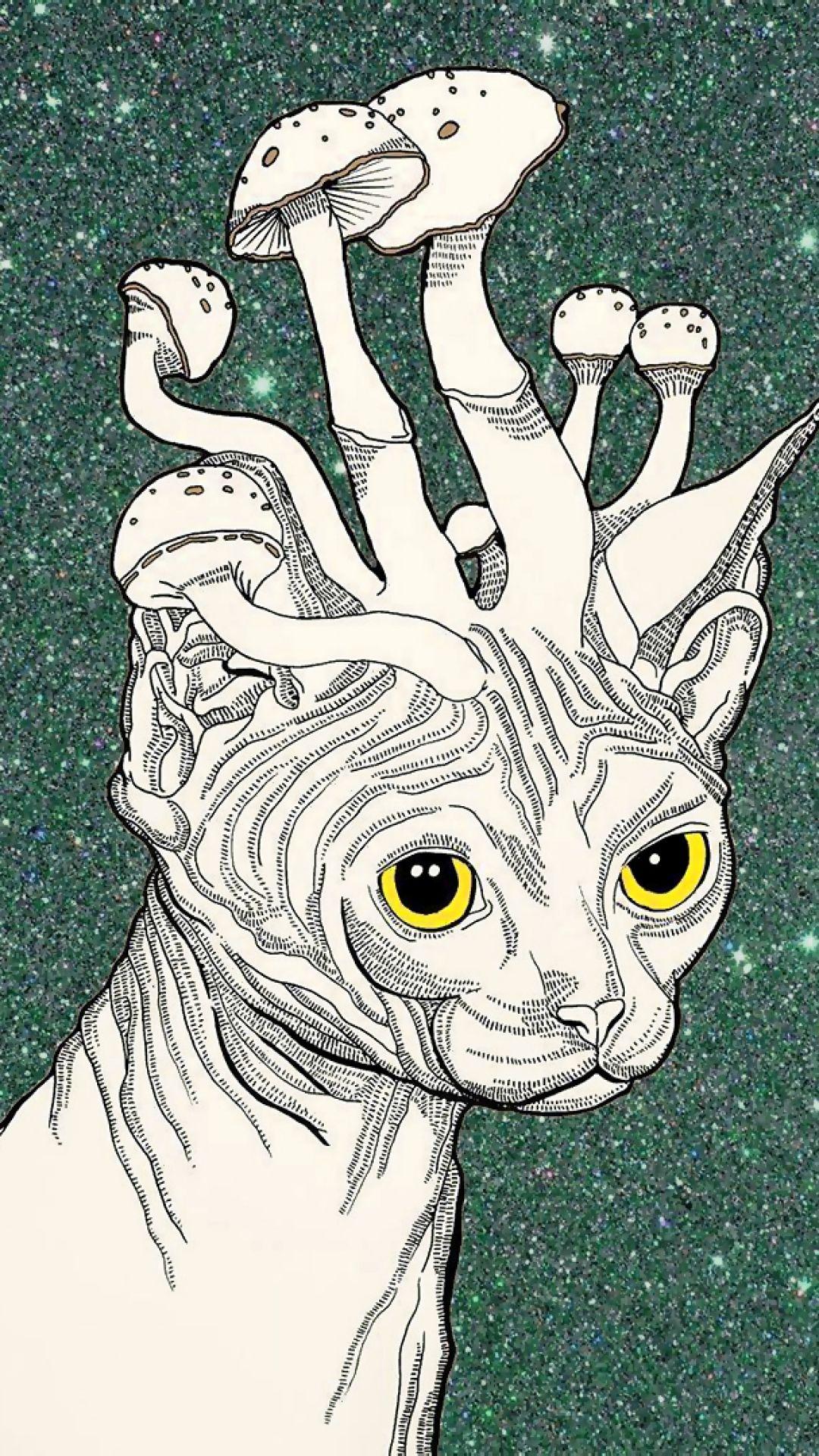 trippy iphone wallpaper HD