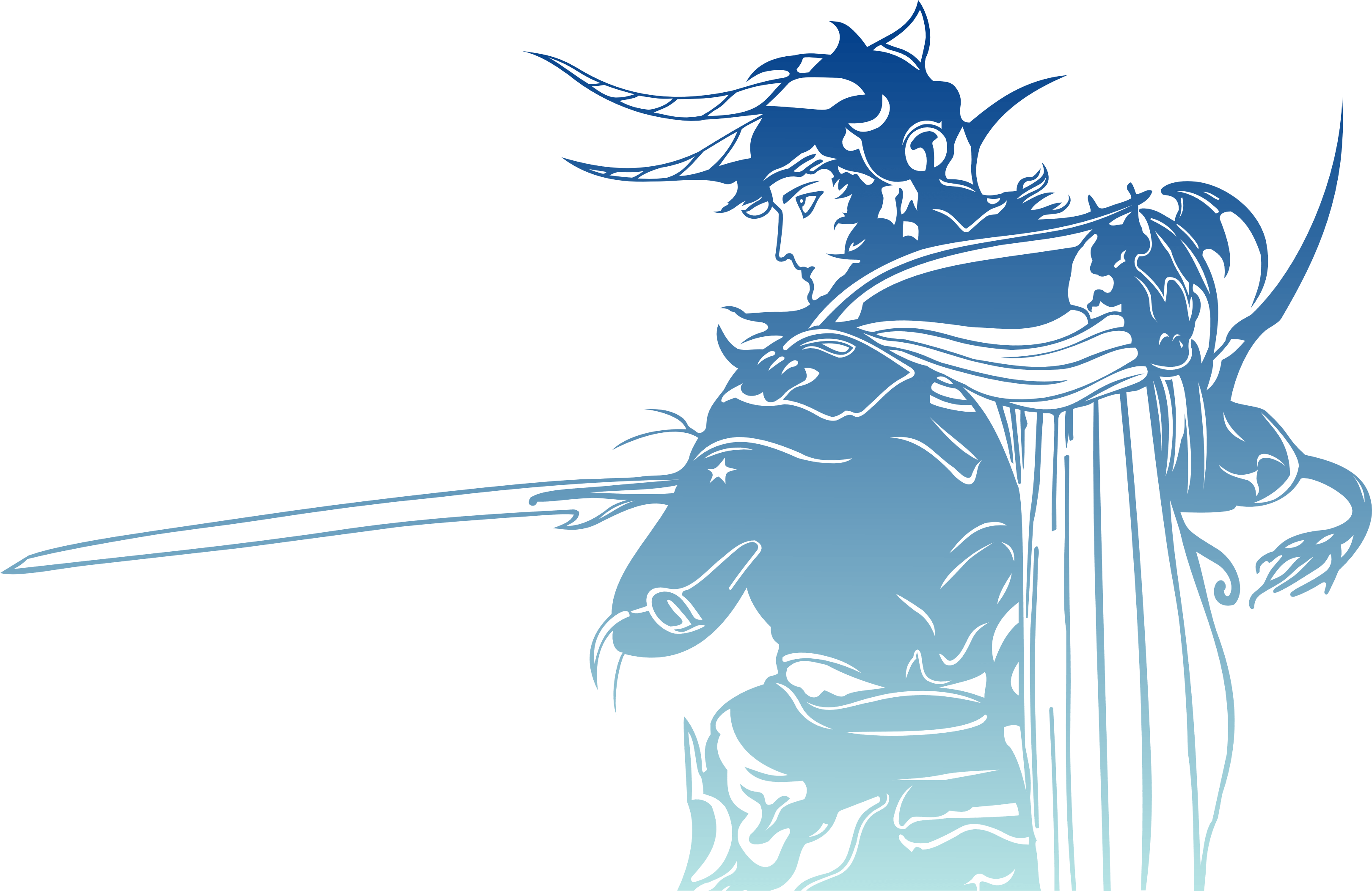 Final Fantasy 1 Logo without words for details -- Original