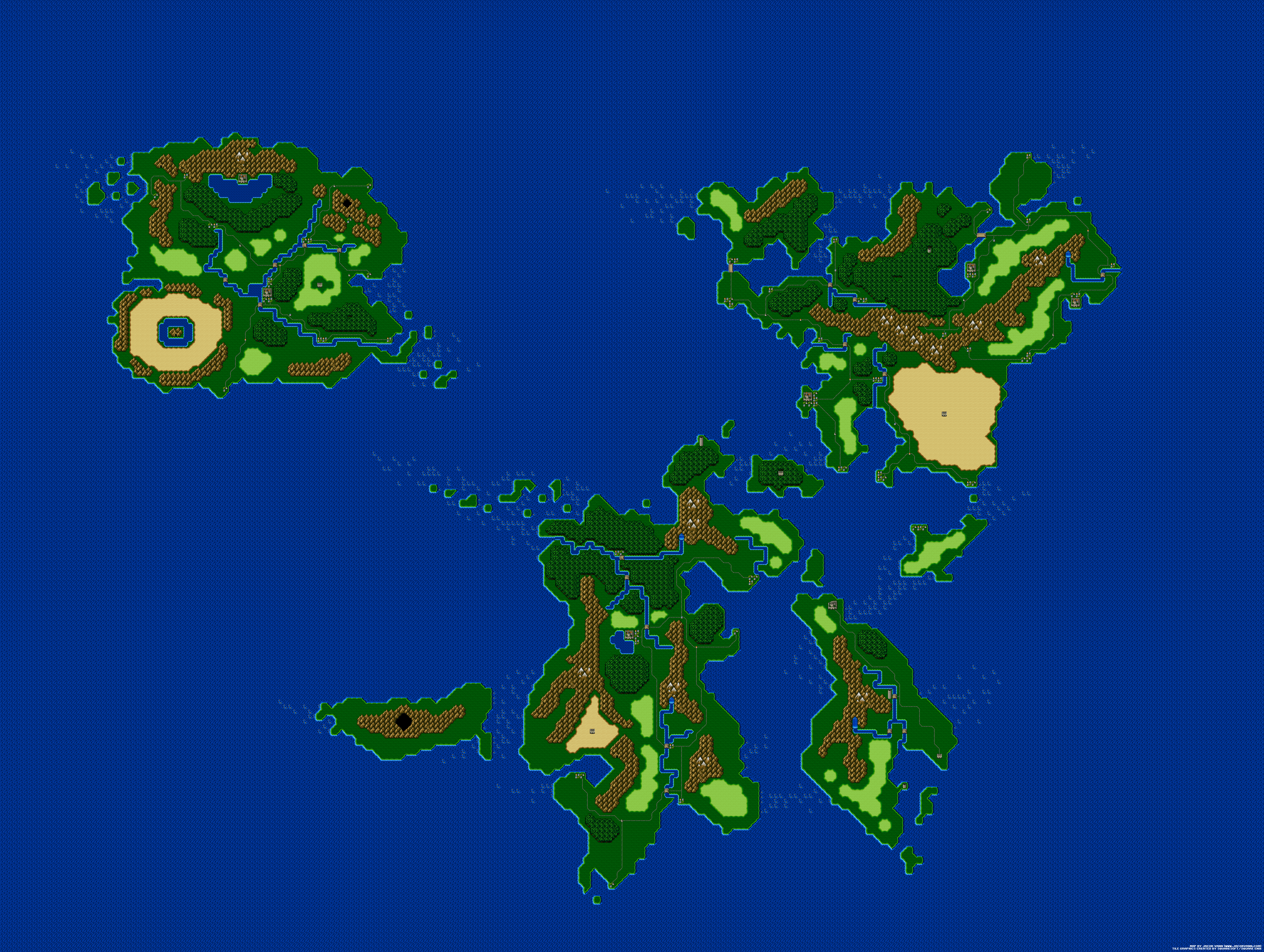 Final Fantasy IV Photoshop Speed Art YouTube Within Ff4 World Map.