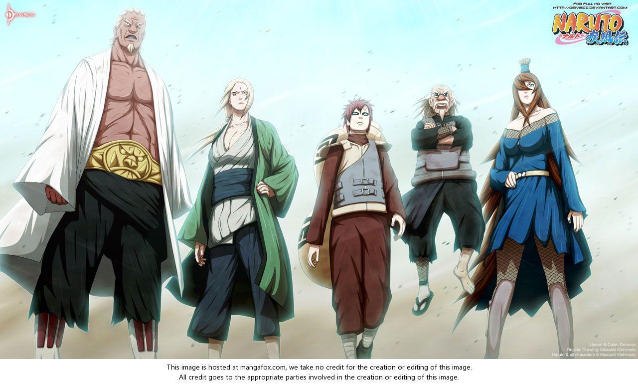 DestinyGirl image The Five Kage's HD wallpaper and background