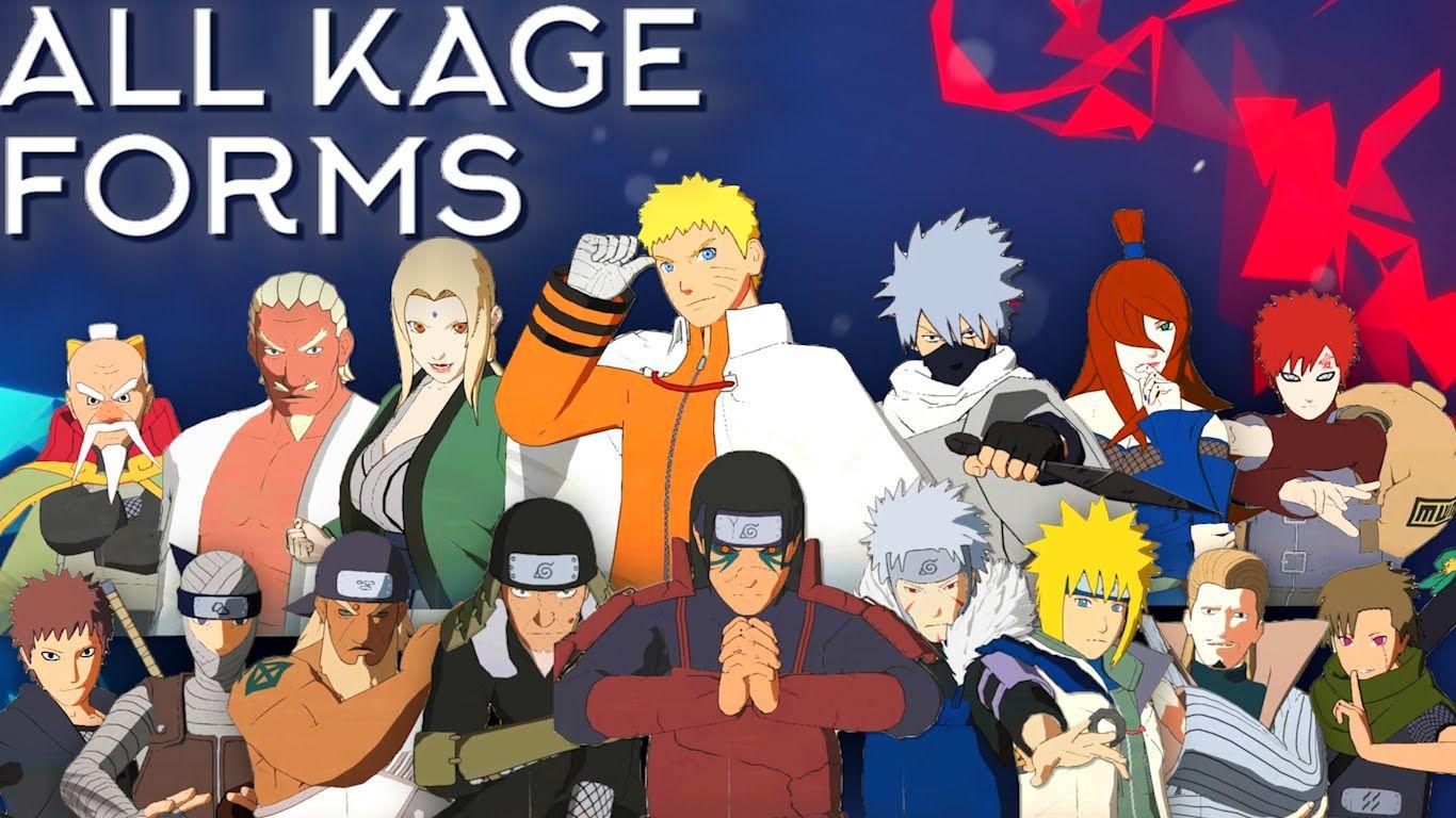 All Kage Forms Moveset Combo Awakening[Showcase] Naruto Shippuden