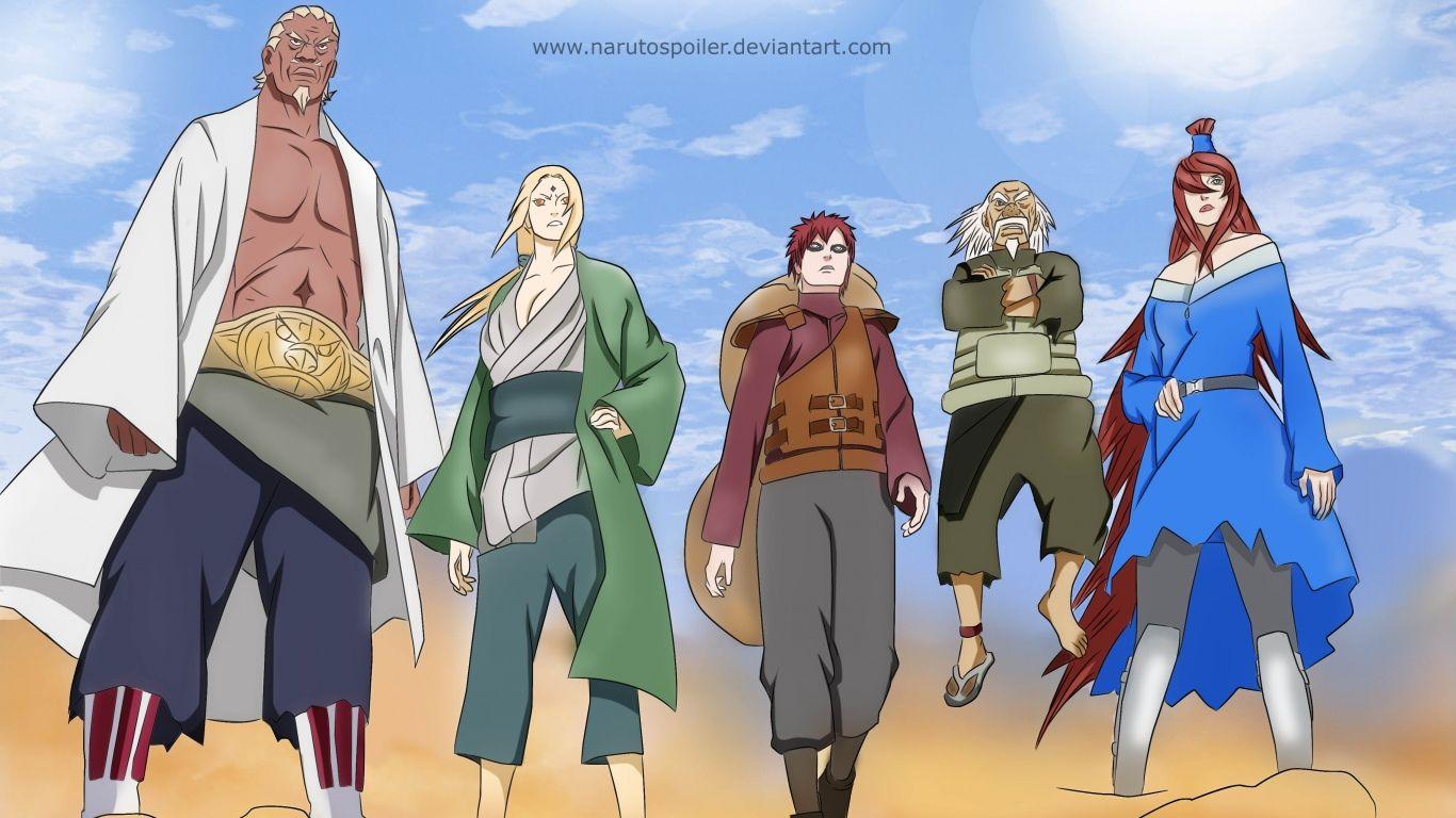 Gambar 5 Kage dalam Naruto Shippuden