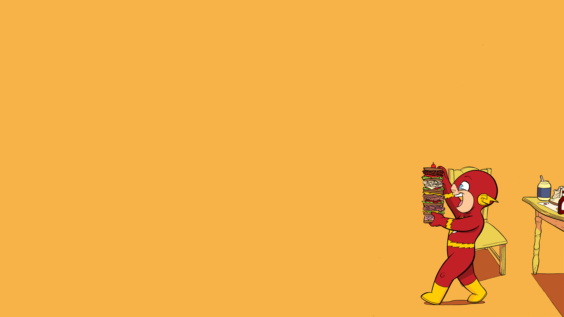 Flash wallpaper