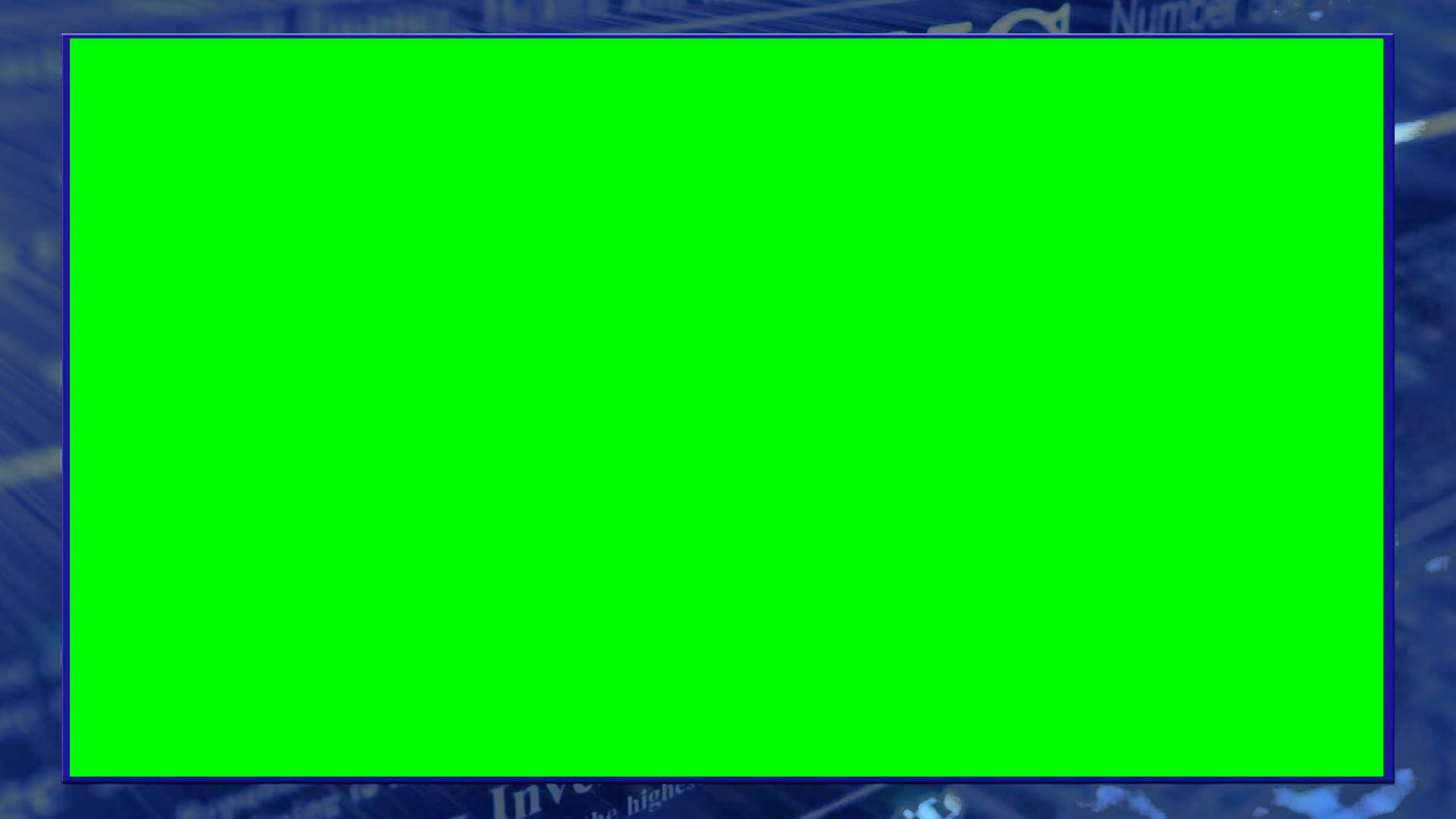 Green Screen News Overlay 2 Creative Commons motion