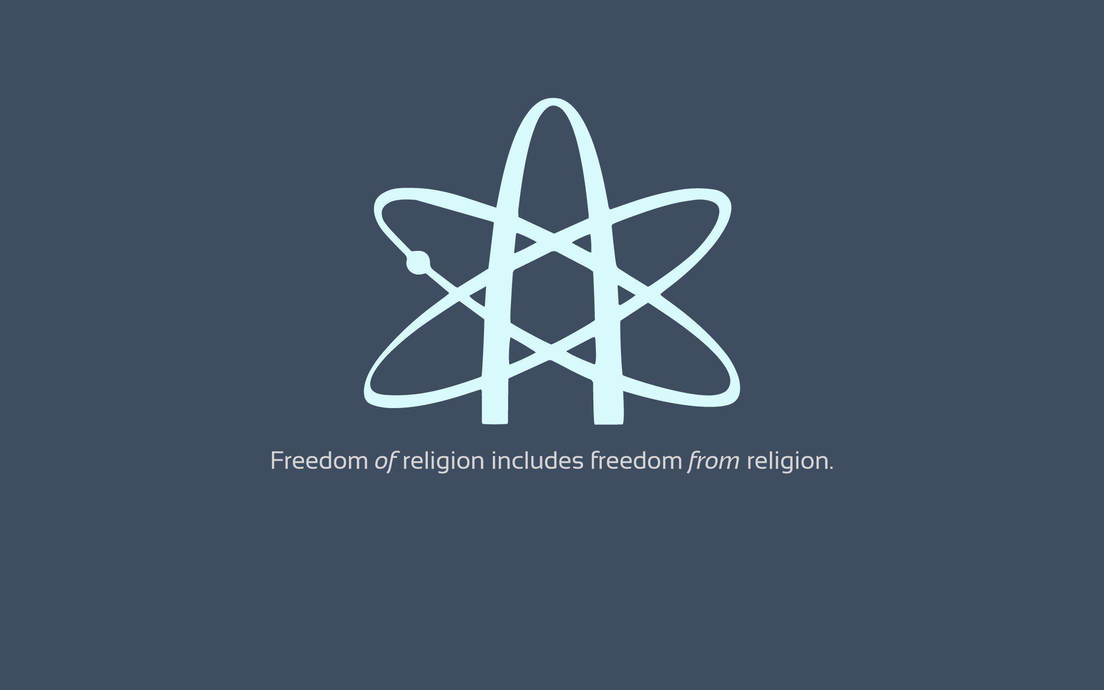 Atheist freedom religion wallpaperx1400