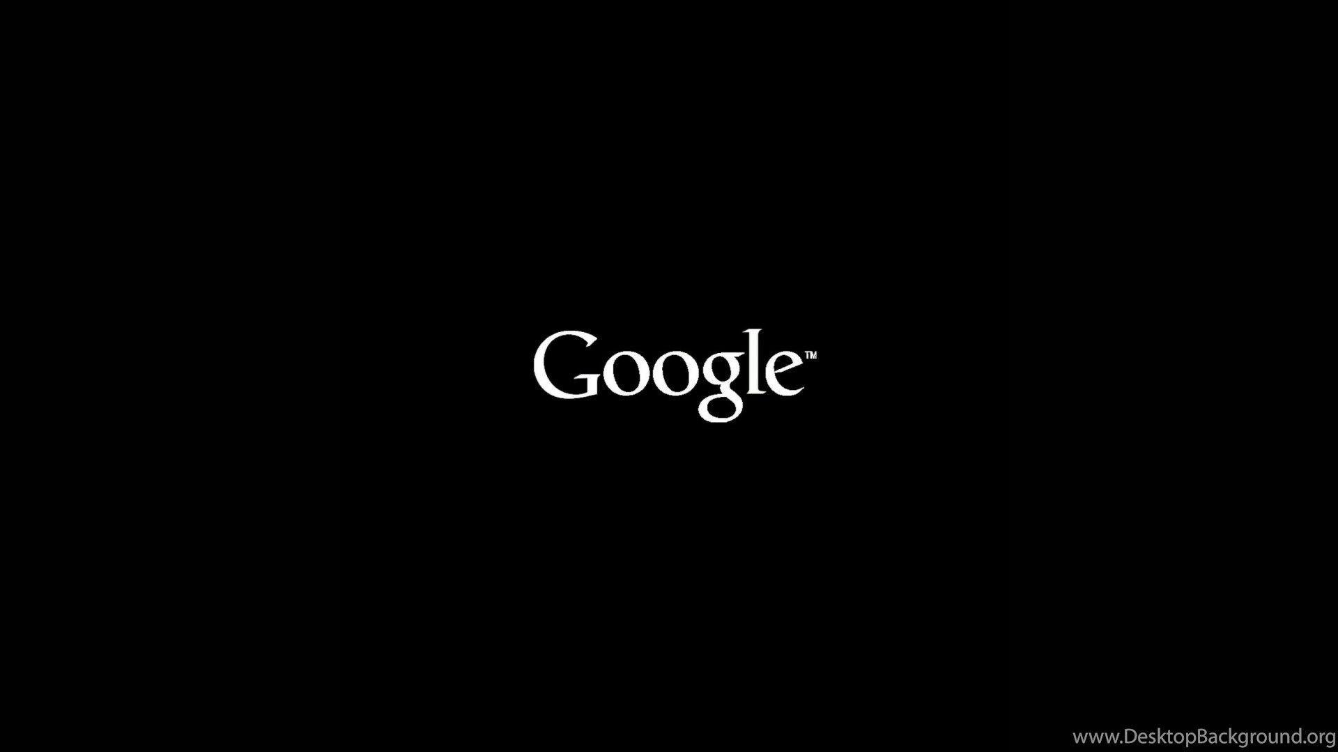 Black Google Logo Wallpaper For Deskx1080 Full HD Desktop