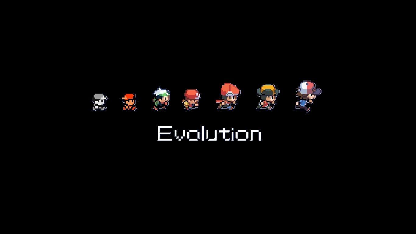Nintendo pokemon gameboy evolution ash ketchum black background