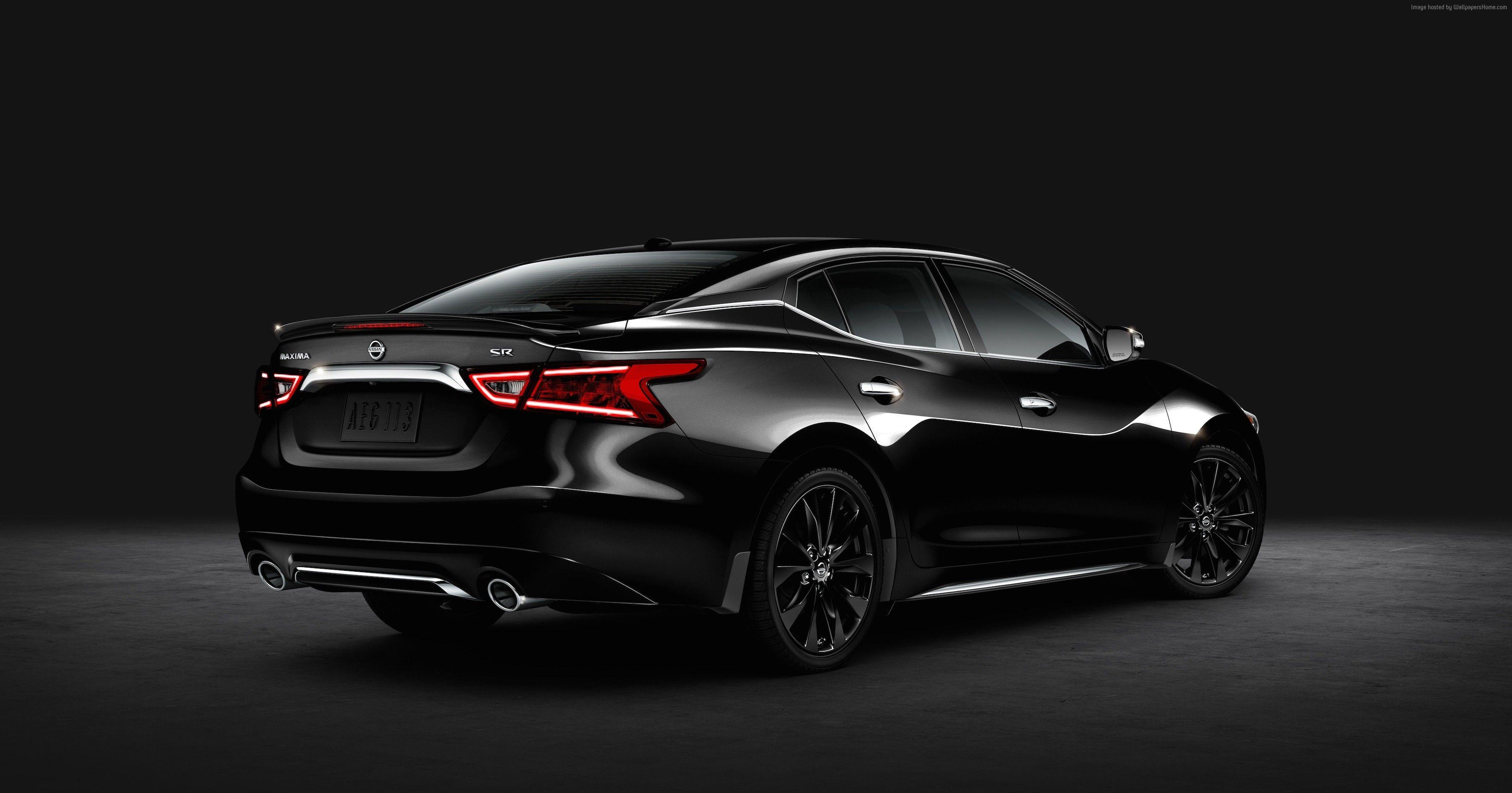 Wallpaper Nissan Maxima SR Midnight, sedan, sport car, review, buy