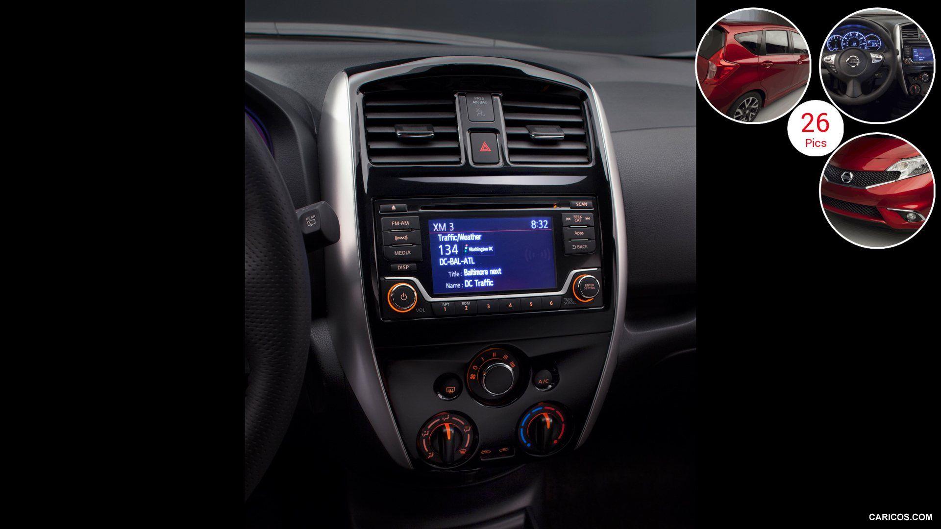 Nissan Versa Note SR Console. HD Wallpaper