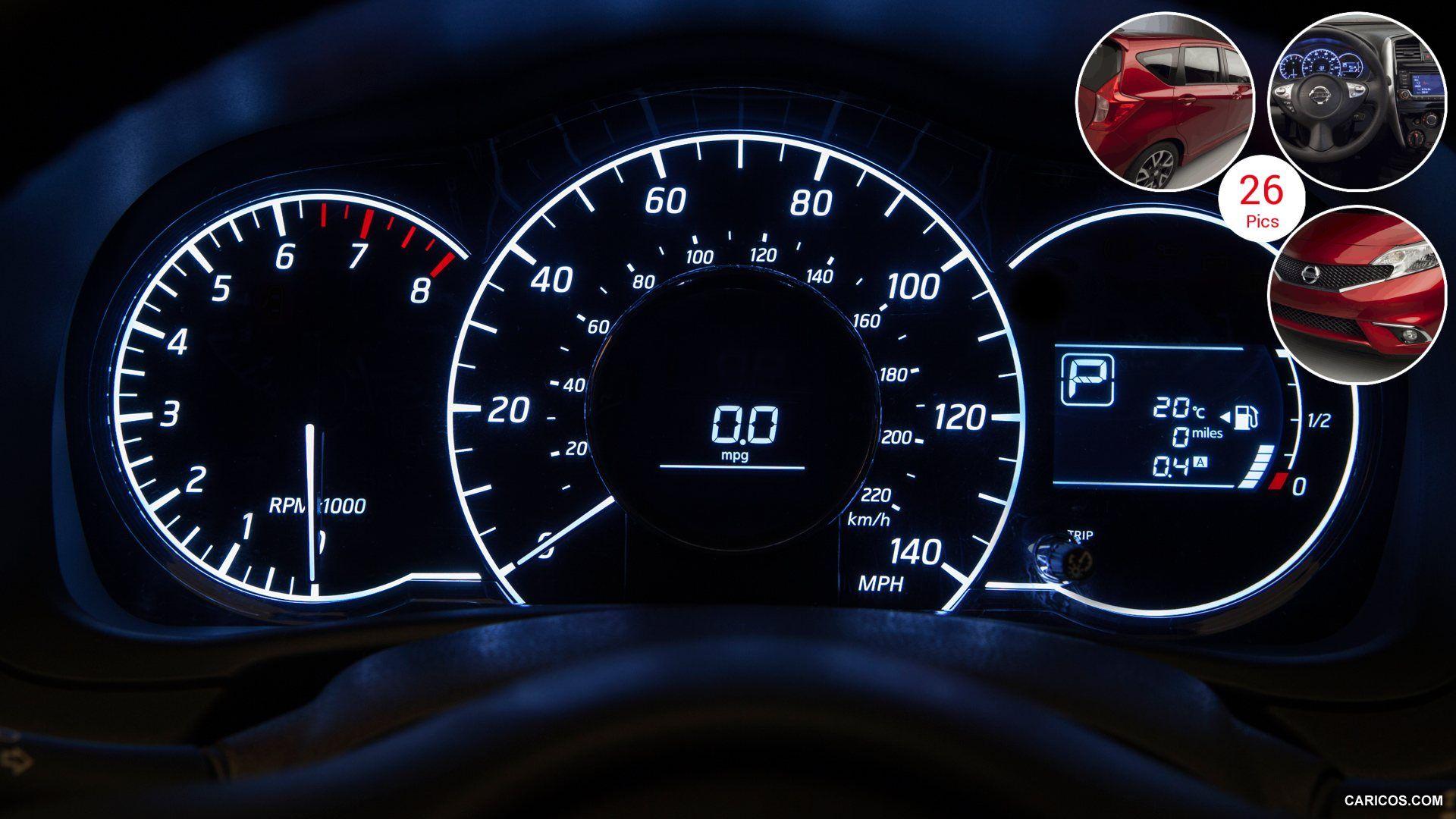 Nissan Versa Note SR Cluster. HD Wallpaper