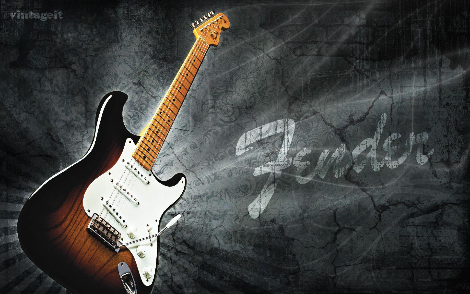 Fender Stratocaster wallpaper Desktop HD iPad iPhone wallpaper
