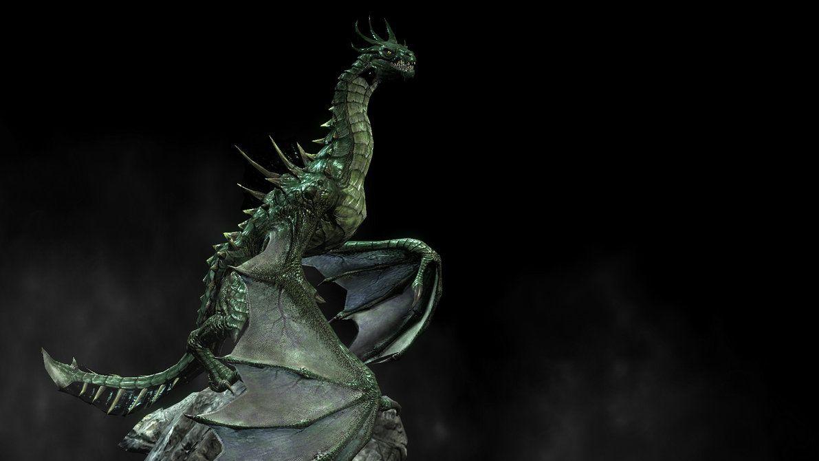 Nature Dragon of Skyrim