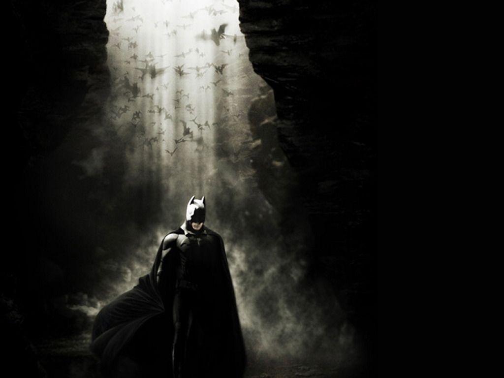 Movies Wallpaper: Batman Begins Cave. DARK KNIGHT