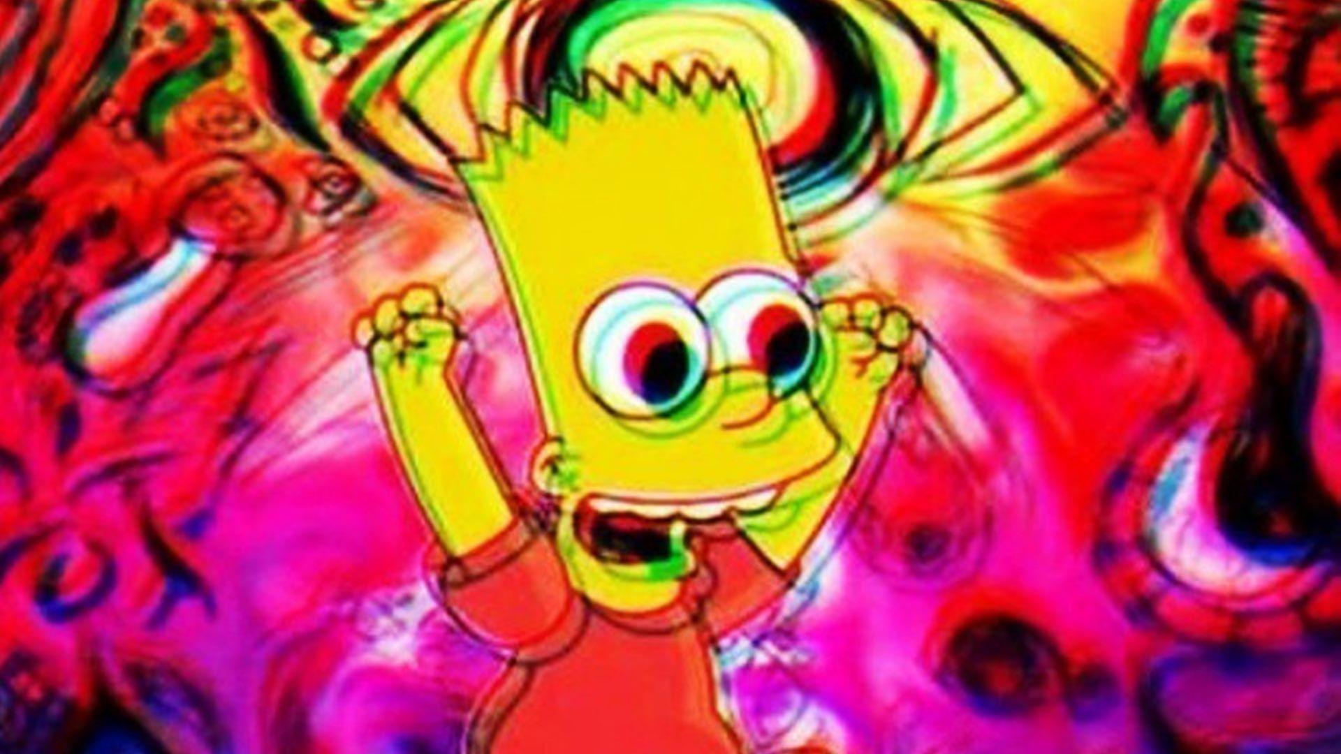 Guy Spends 2 Days Taking LSD & Watching The Simpsons, Here's What He
