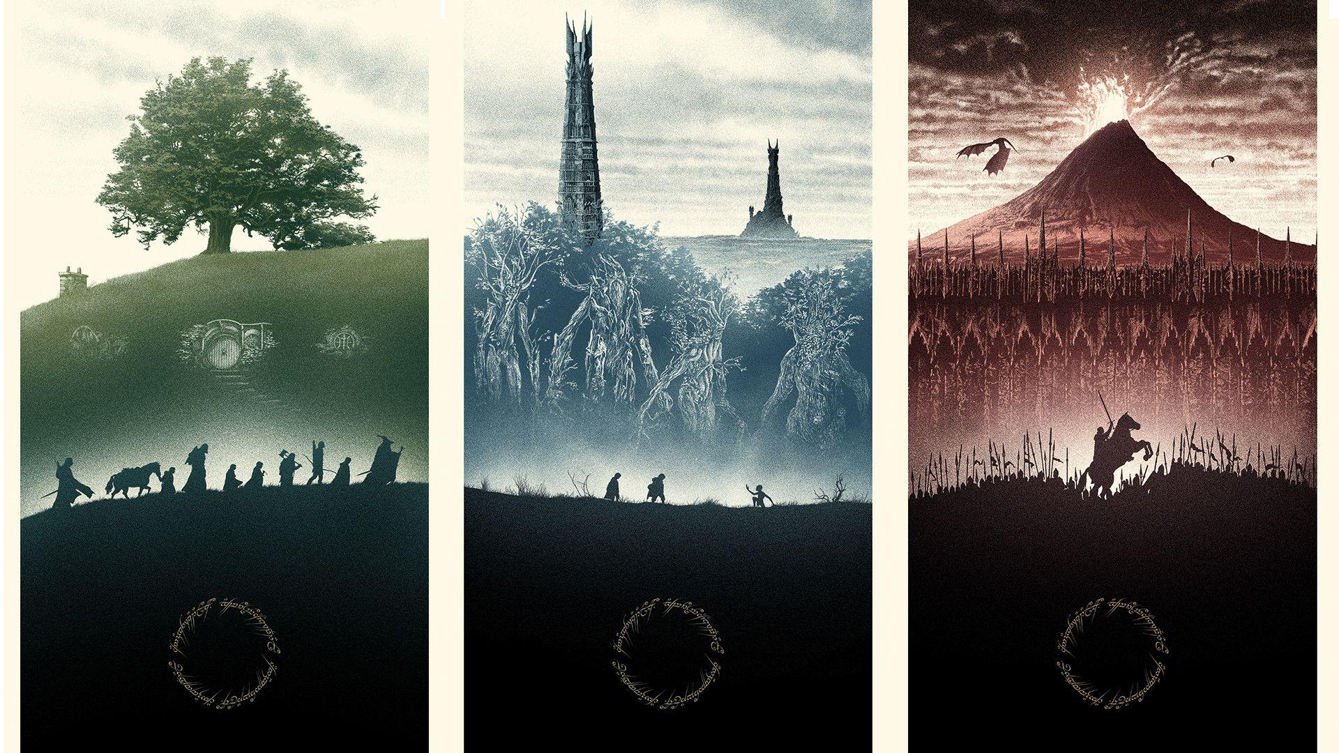 I love this Lord of the Rings wallpaper [1920x1080]