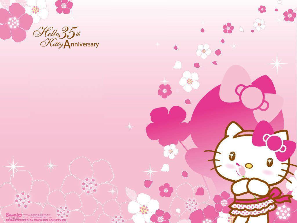 Hello Kitty Background, Wallpaper, Image. Design Trends