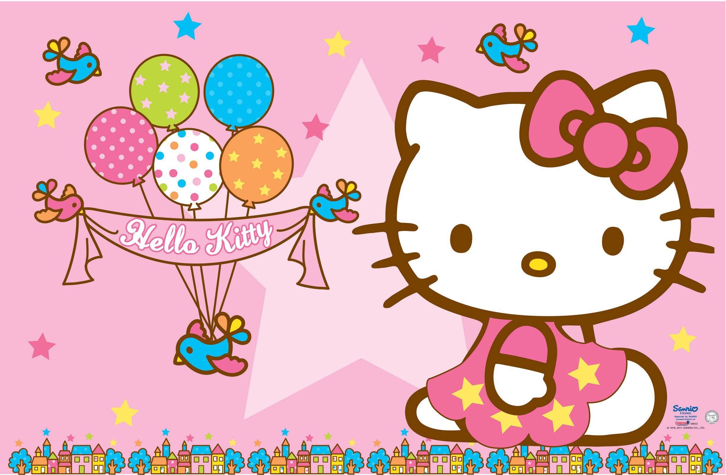 Hello Kitty Cute Image Background