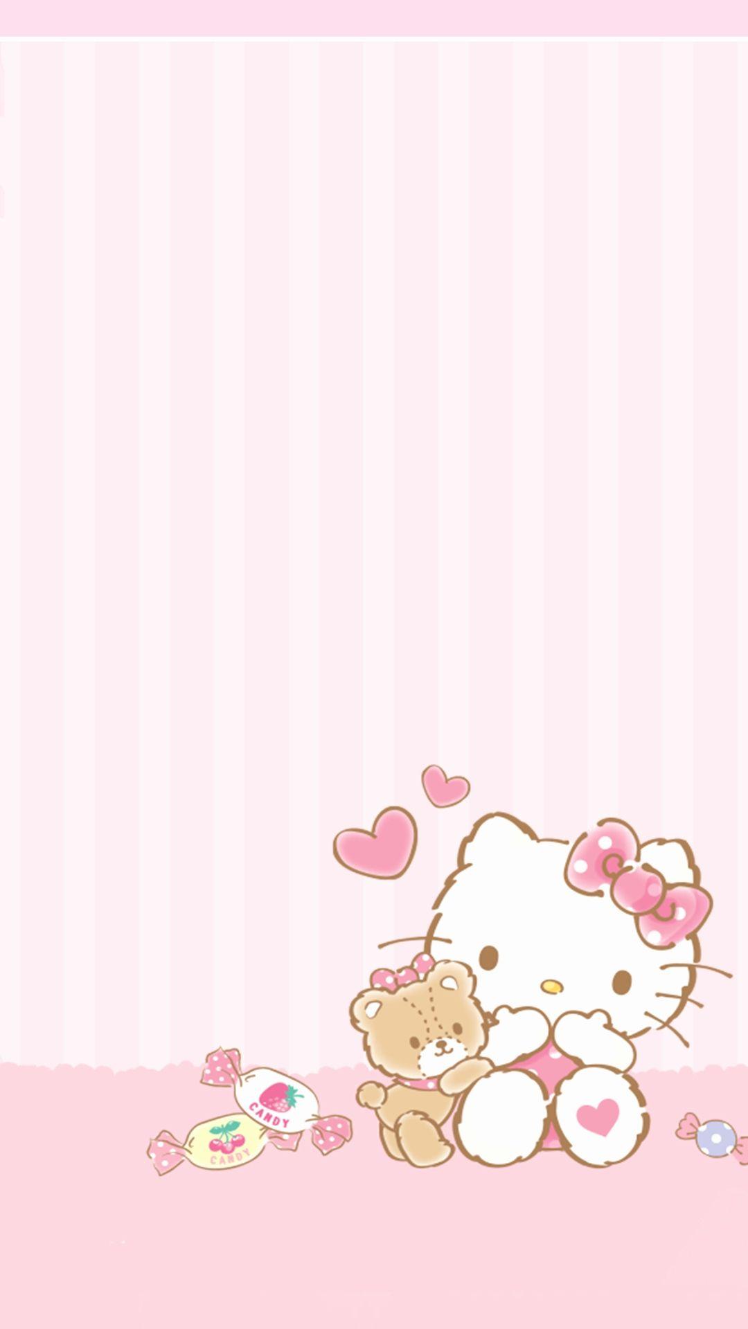 Hello Kitty iPhone Background Awesome android Girly Wallpaper