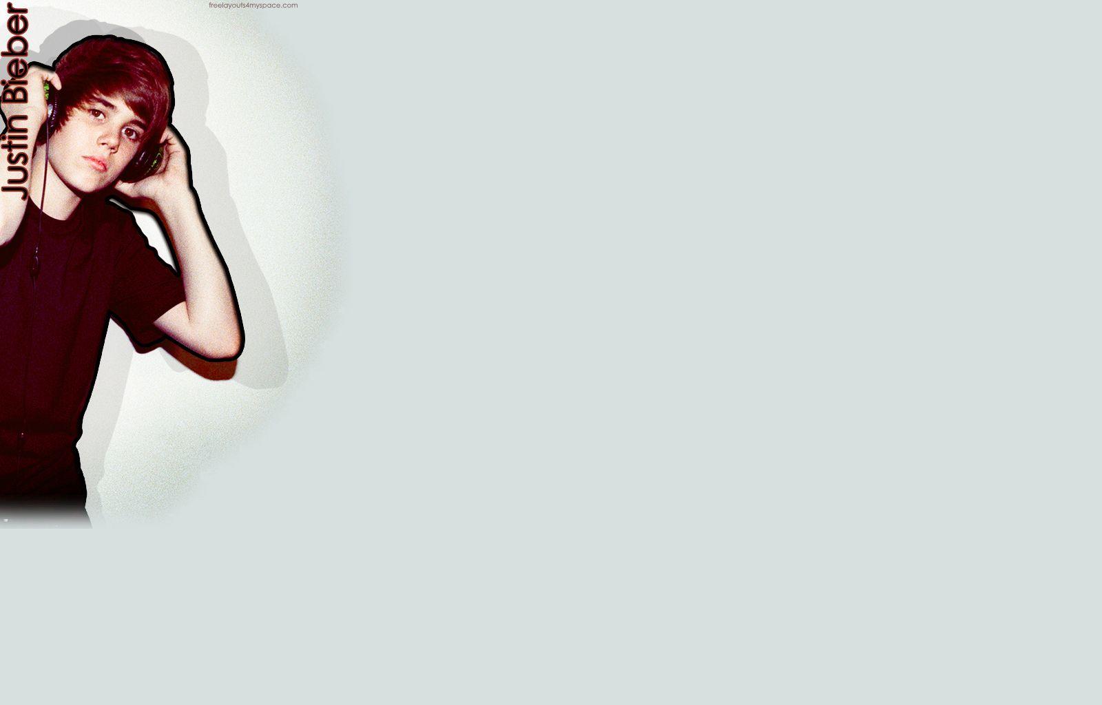 Justin Bieber Twitter Background. Free Myspace Layouts