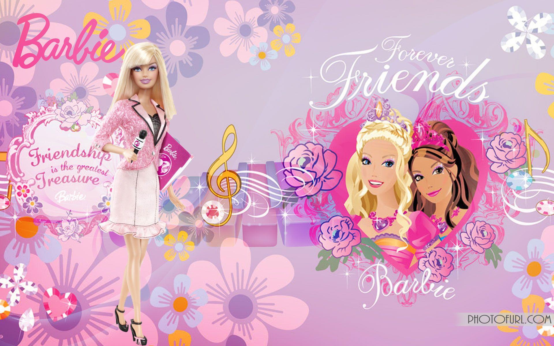 Wallpaper Barbie