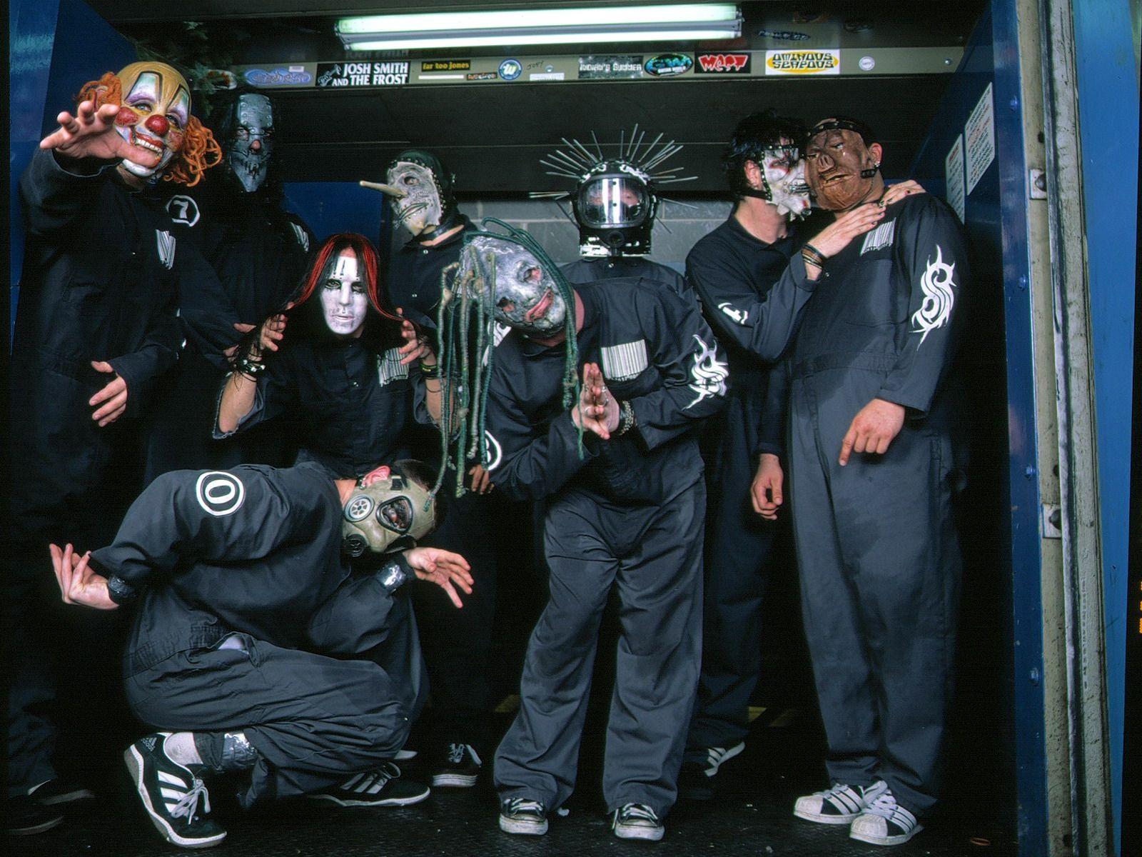 Slipknot masks desktop wallpaper, picture Slipknot masks, photo