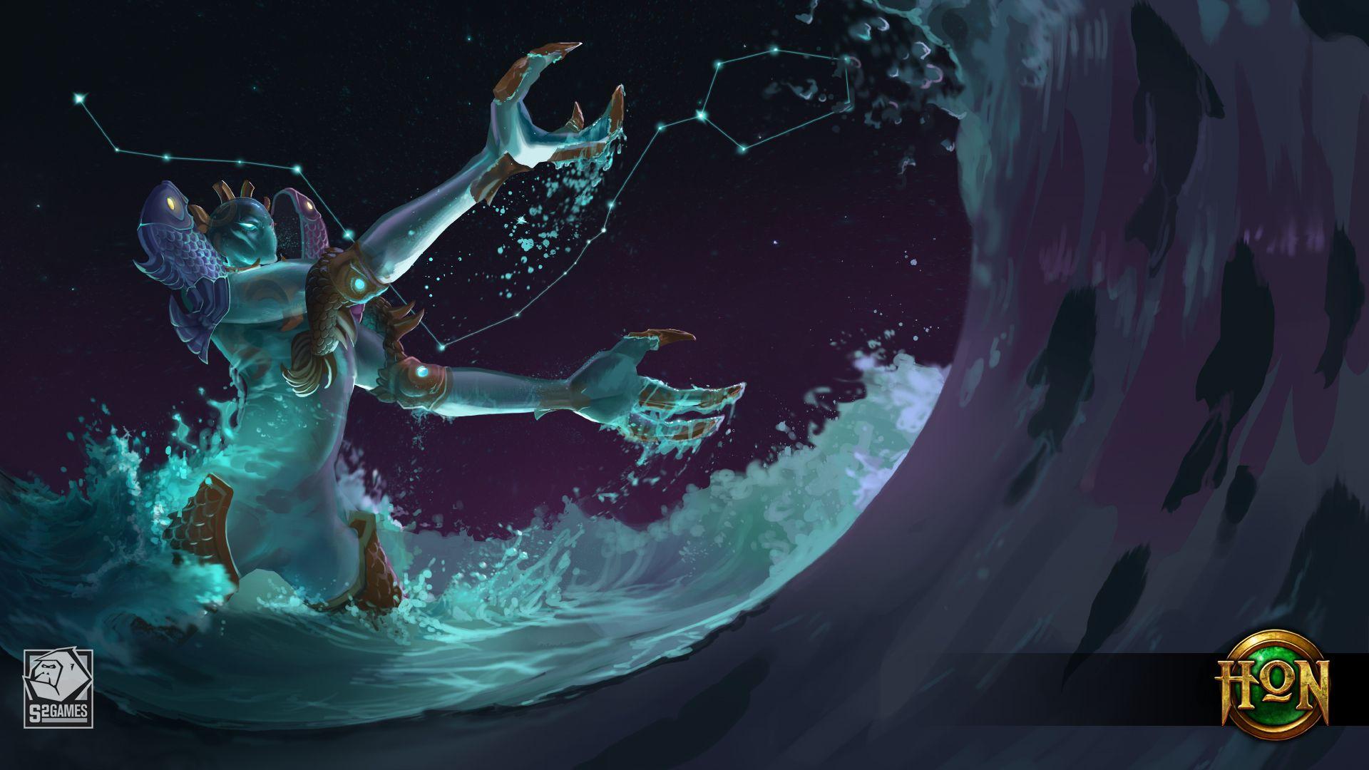 Pisces Riptide Wallpaper. Heroes of Newerth Lore