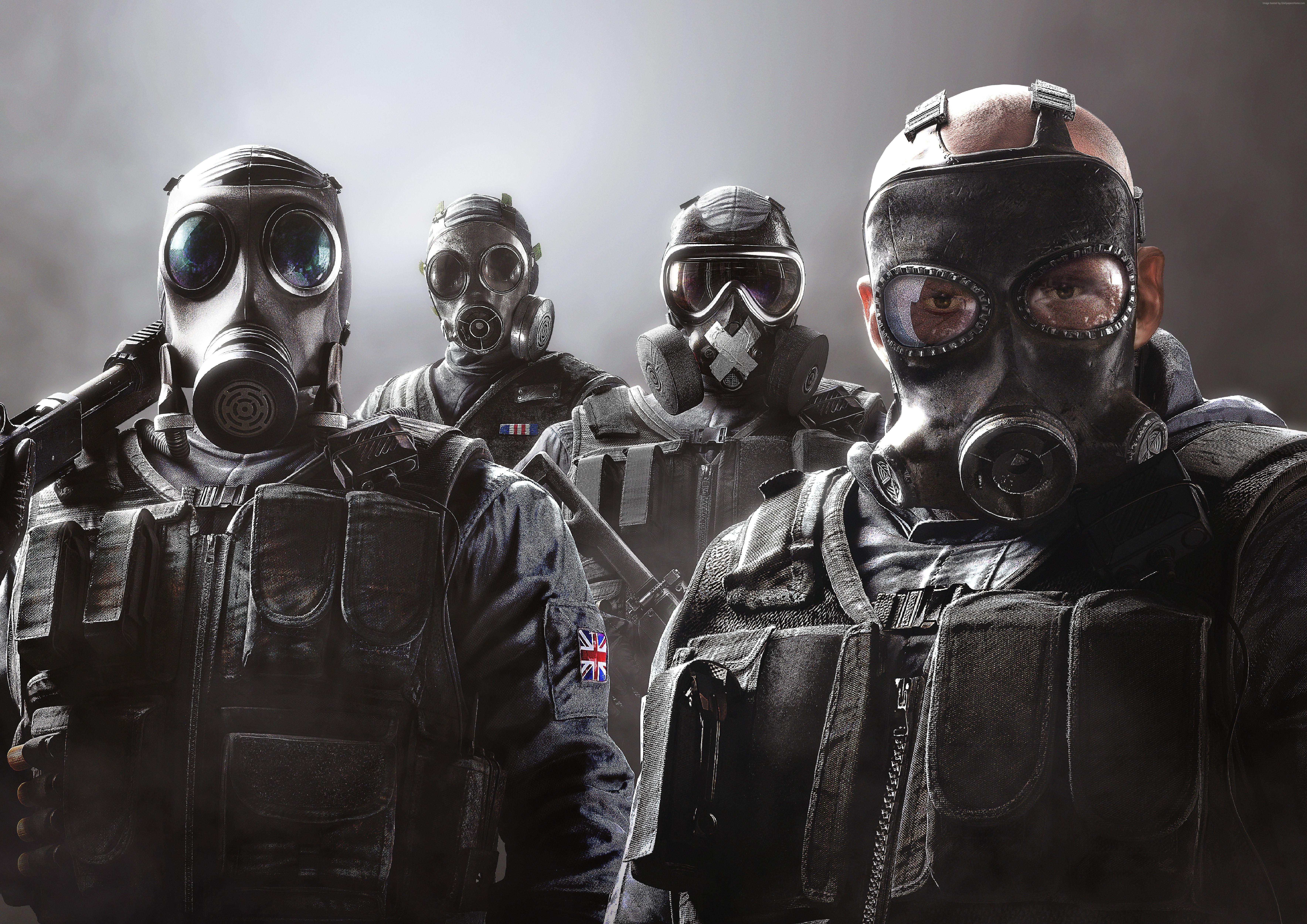 Wallpaper Rainbow Six: Siege, Best Game, shooter, fps, PC, PS Xbox