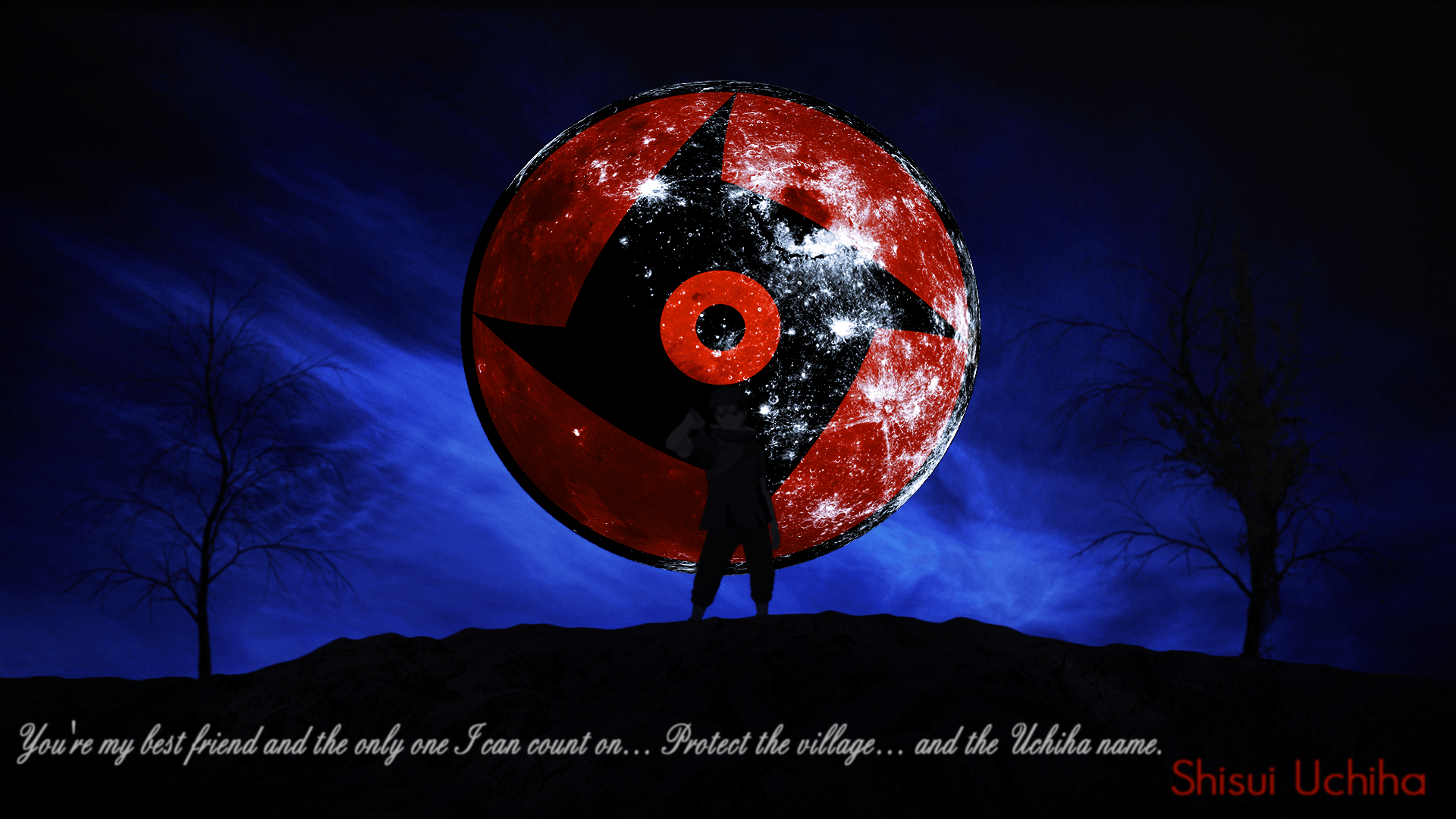 Uchiha Shisui Mangekyou Sharingan Wallpapers - Wallpaper Cave